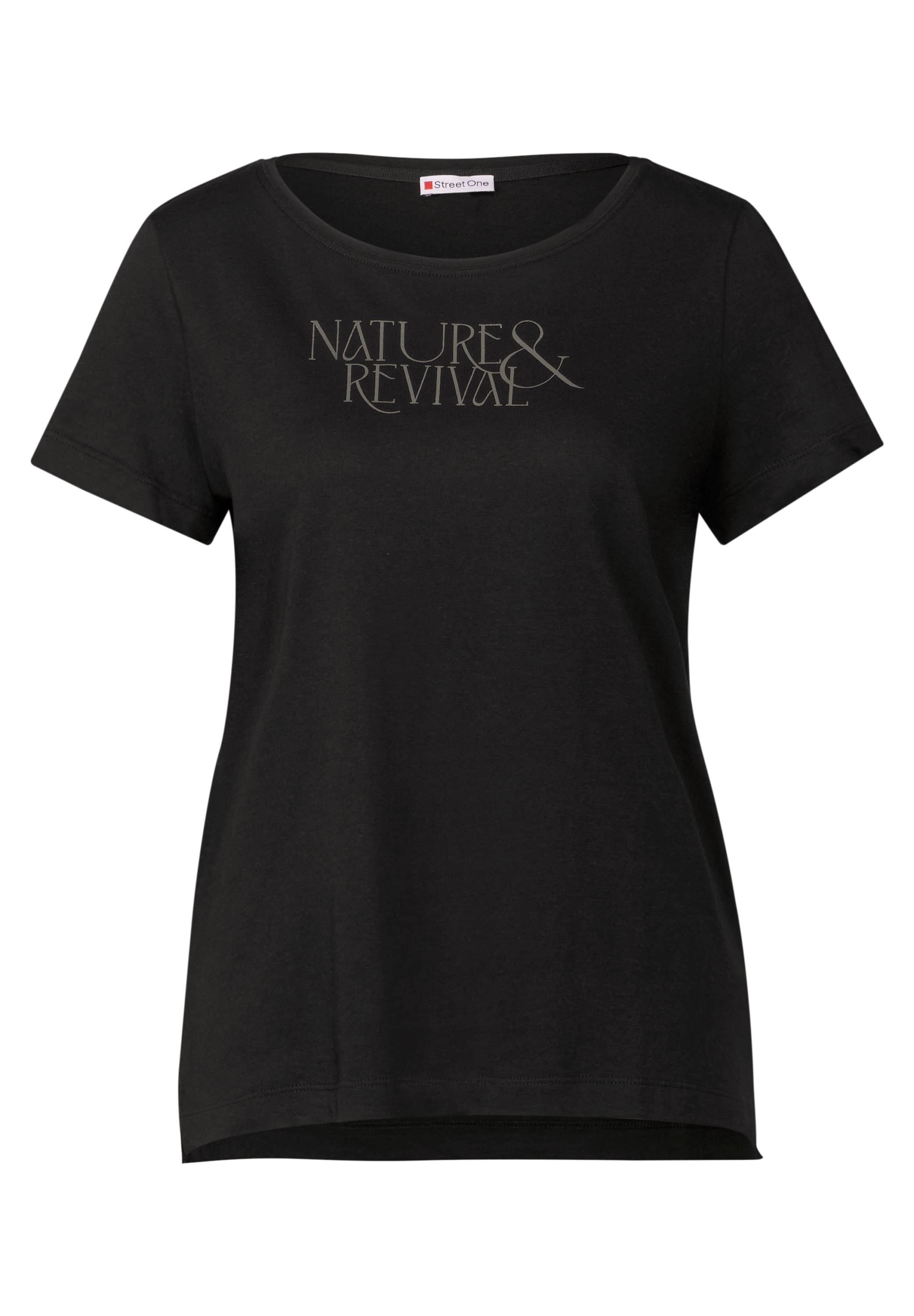 STREET ONE T-Shirt, im soften Baumwoll-Mix
