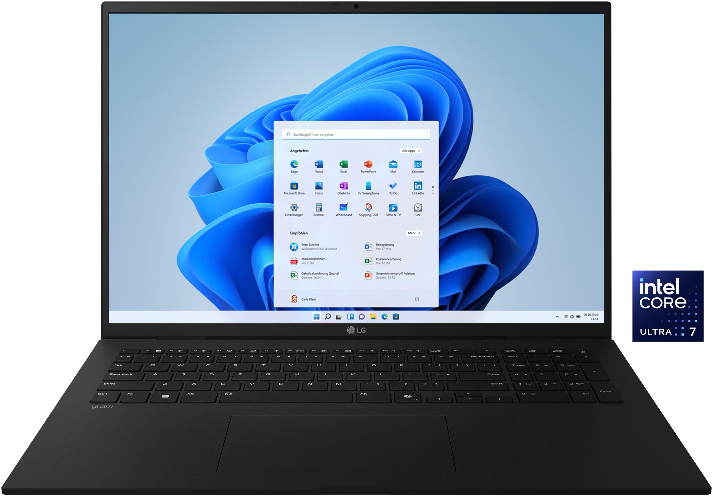 LG Notebook "Gram 17" Laptop, 32GB RAM, 2TB SSD, Windows 11 Home", 32 GB RAM 2.000 GB SSD, Core Ultra 7, Windows 11 Home, schwarz, Notebooks