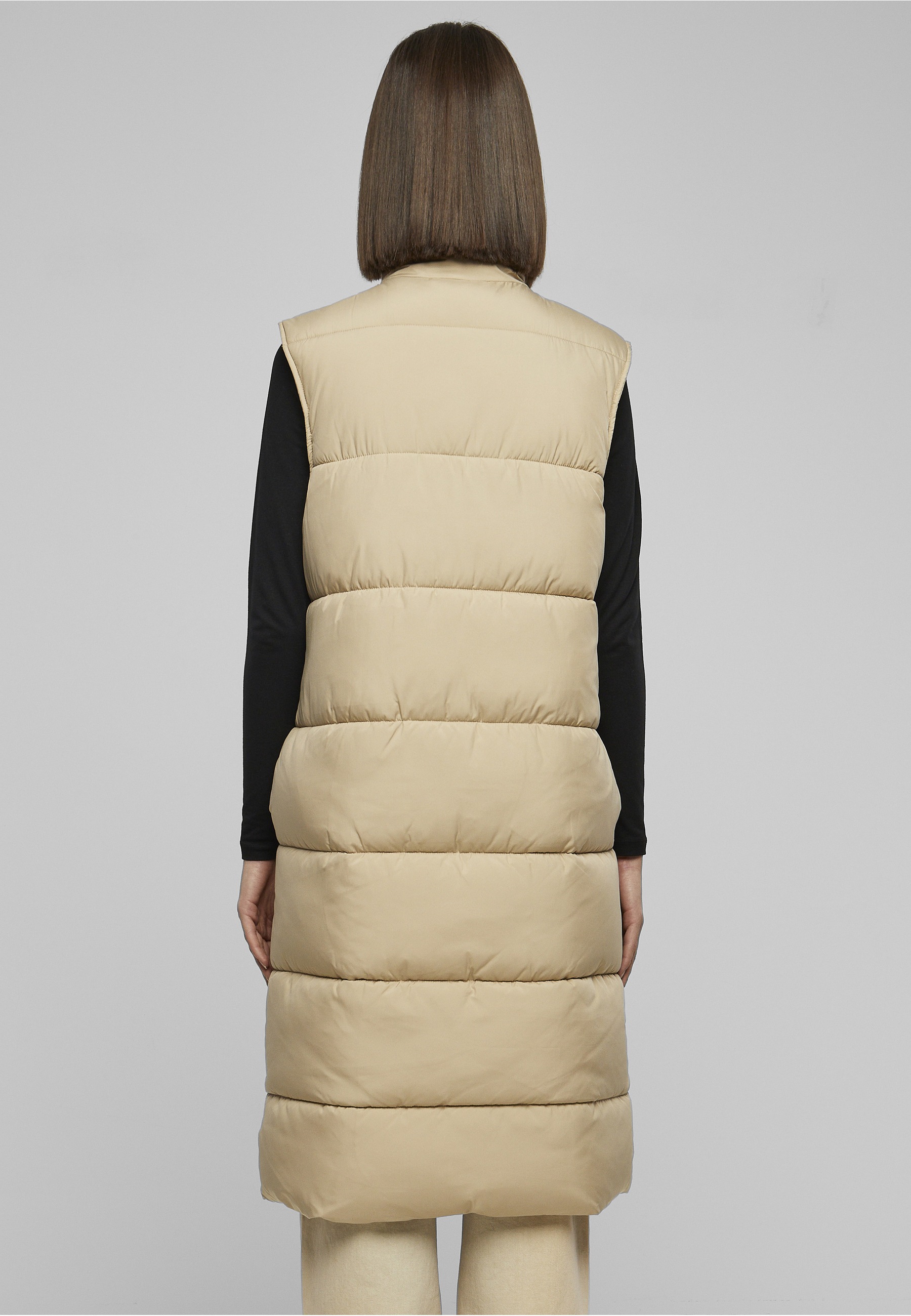 URBAN CLASSICS Steppweste »Urban Classics Damen Ladies Long Puffer Vest«
