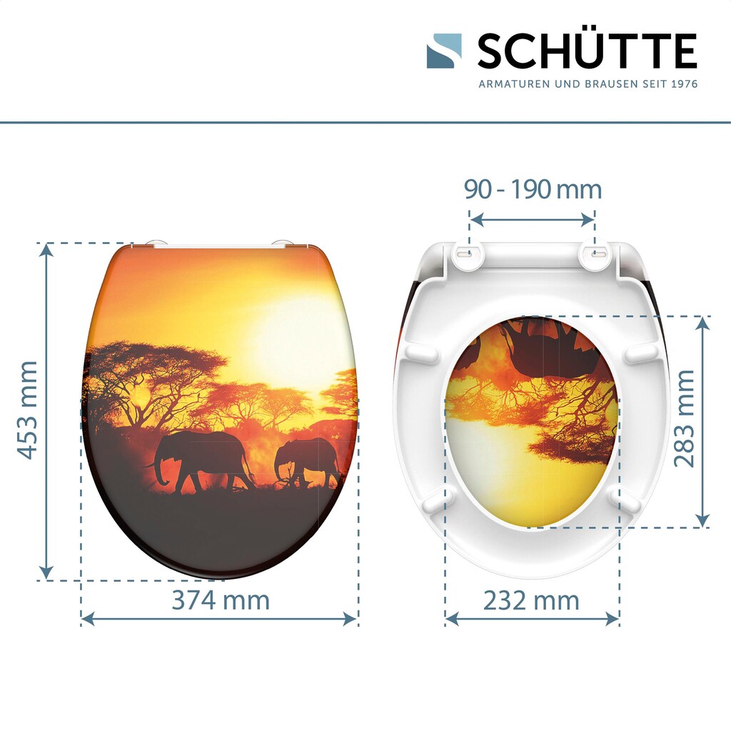 Schütte WC-Sitz »Africa«