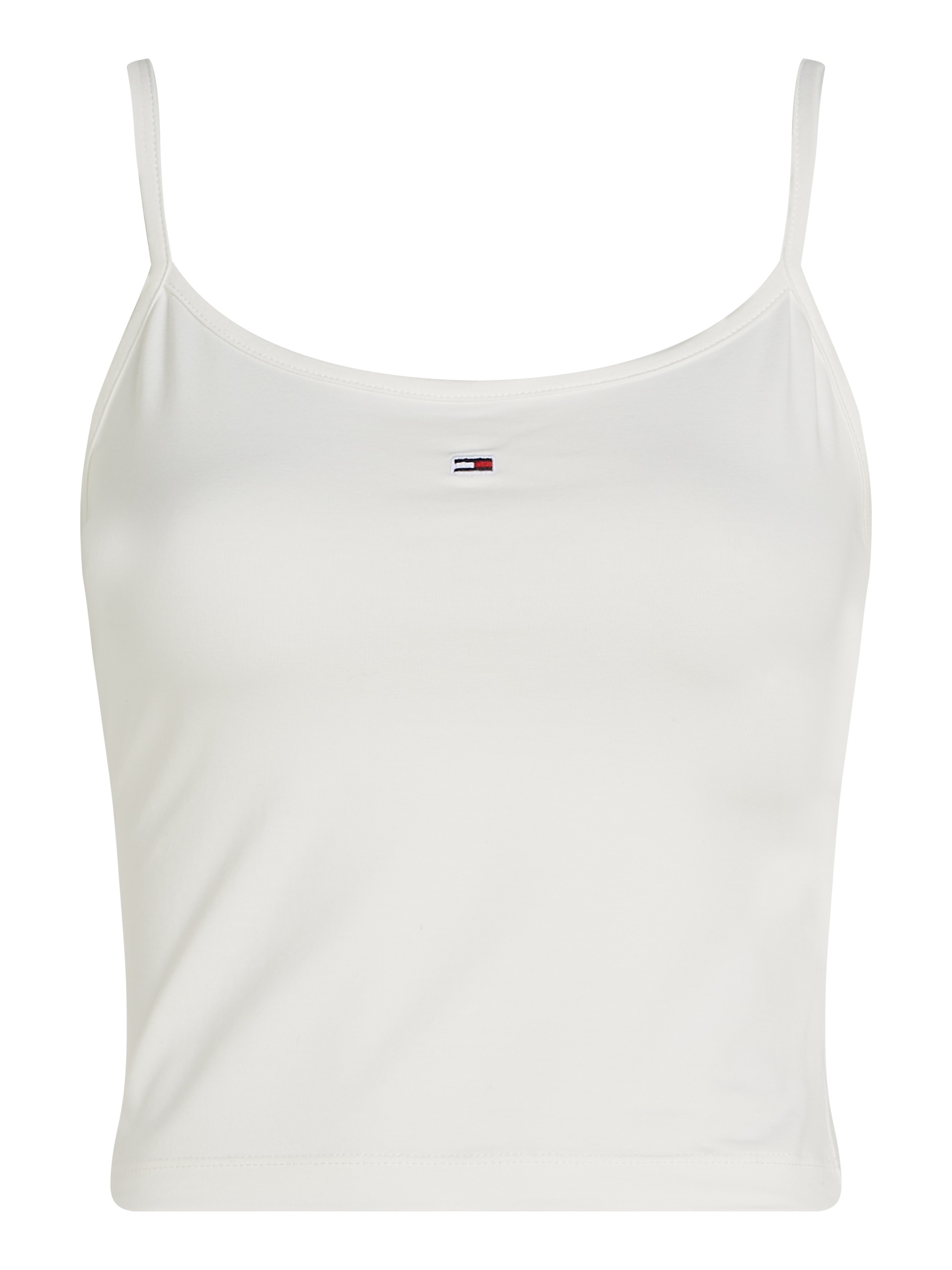 Tommy Jeans Spaghettitop »TJW 2PACK ESSENTIAL STRAP TOP«, (Packung, 2er), mit Logo-Flag