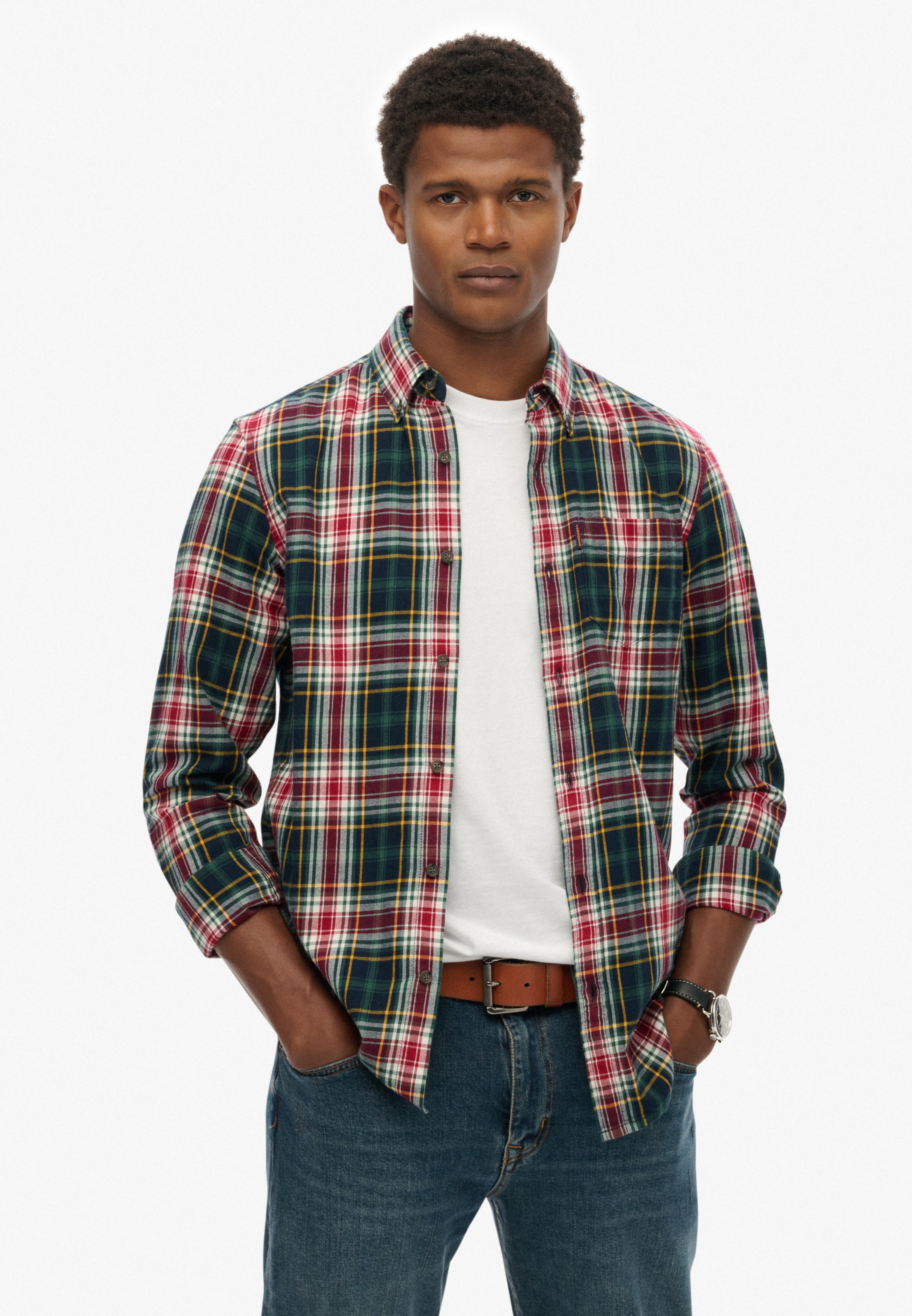 Superdry Langarmhemd "VINTAGE CHECK SHIRT" günstig online kaufen