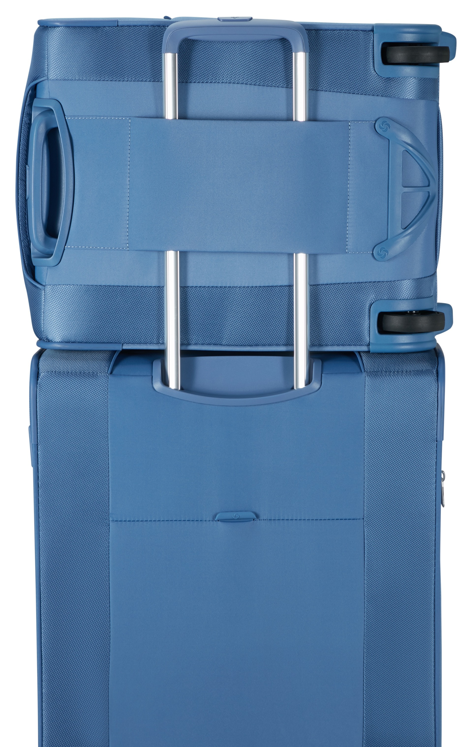 Samsonite Weichgepäck-Trolley »RE-LITE, 45 cm«, (Set, 2 St., mit Packwürfel), 2 Rollen, Underseater Handgepäck TSA-Schloss Reisekoffer Laptopfach