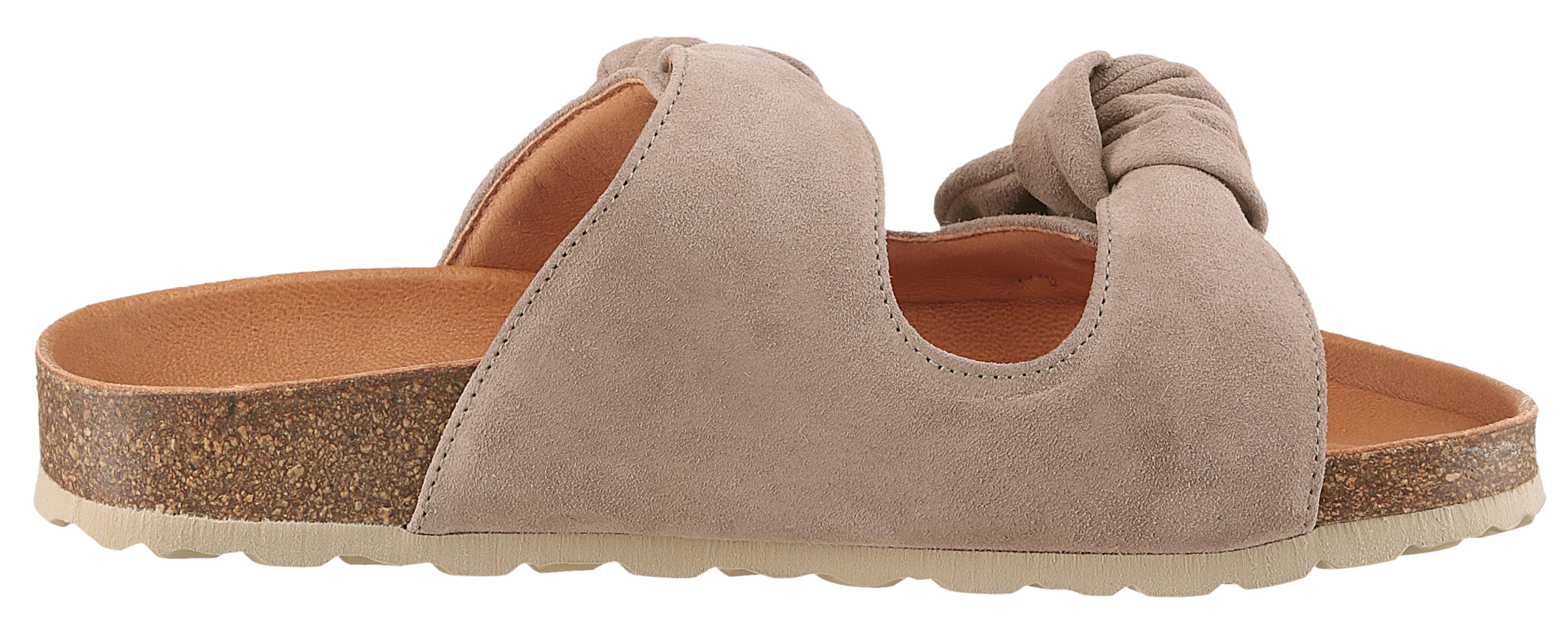 VERBENAS Pantolette »Rain«, Sommerschuh, Schlappen, Strandschuh, Hausschuh mit Softfußbett