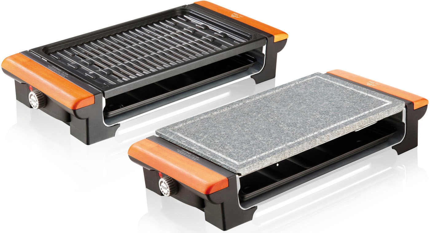 eta Tischgrill »Vital, ETA11629000«, 1300 W, mit Wechselplatten