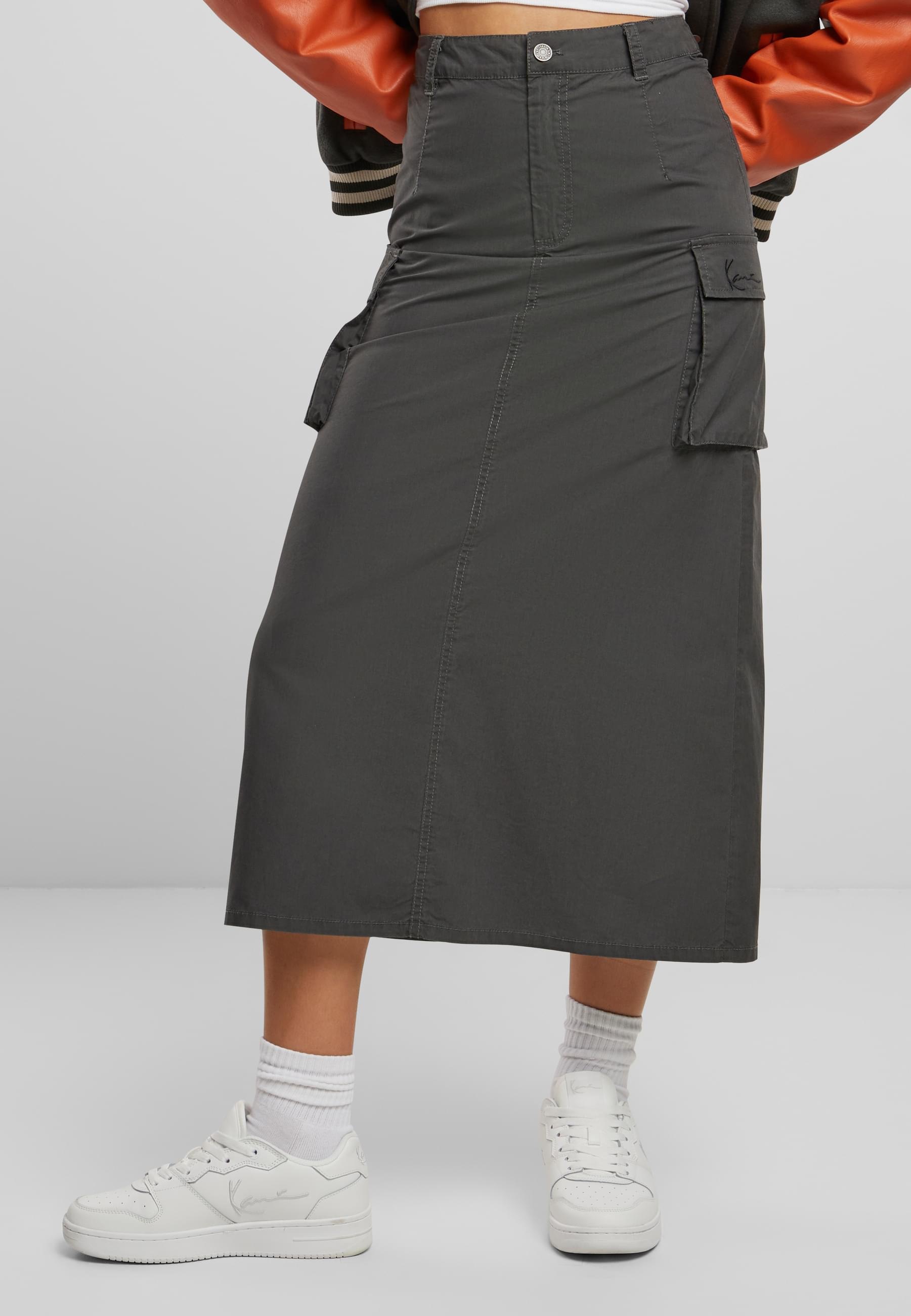 Karl Kani Sommerrock »Karl Kani Karl Kani Signature Long Cargo Skirt«, (1 tlg.)