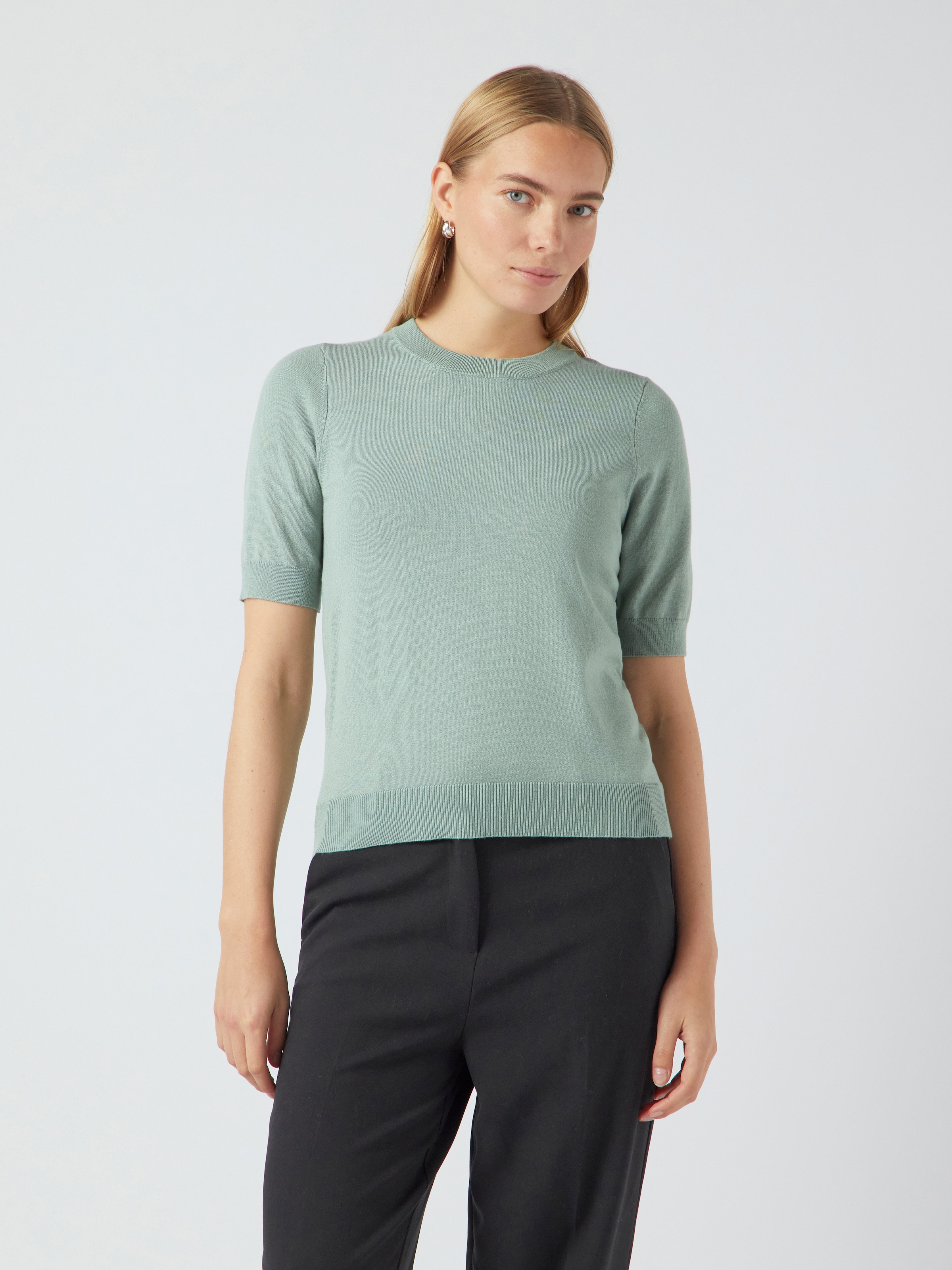 Y.A.S Strickpullover "YASLENA SS KNIT PULLOVER S. NOOS" günstig online kaufen