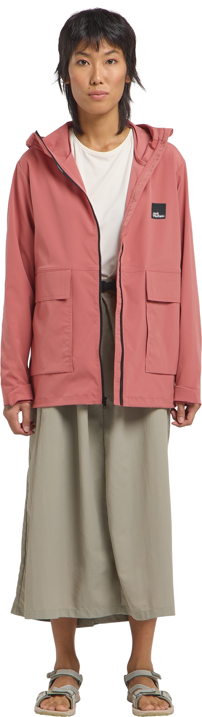 Jack Wolfskin Funktionsjacke »TERRACADE JKT W«, mit Kapuze