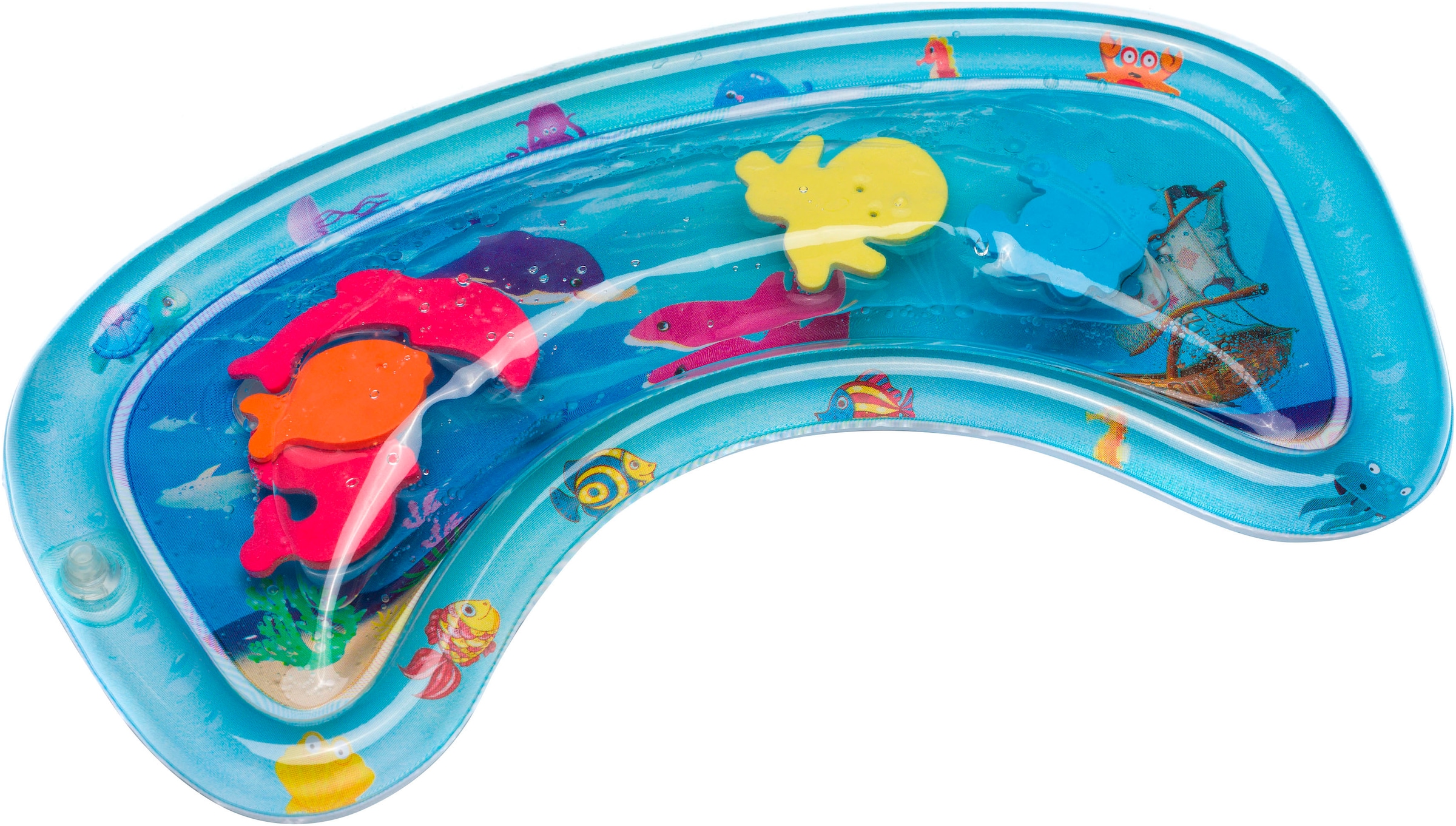 Fillikid Spielmatte »Wasserspielmatte Ocean für Hochstuhl«, teilweise mit Wasser befüllbar