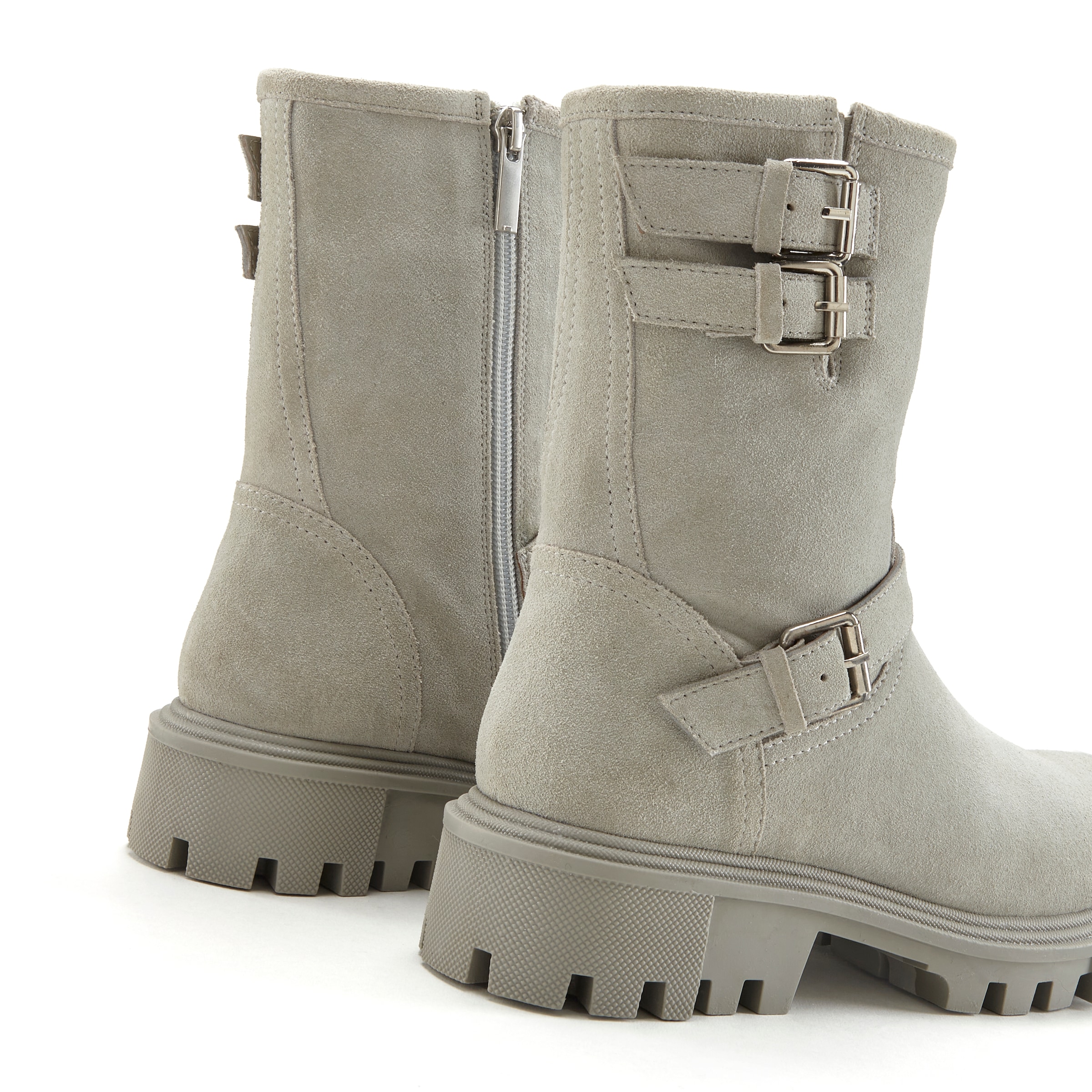 Elbsand Stiefelette, aus Leder mit trendigen Zierschnallen, Stiefel, Boots