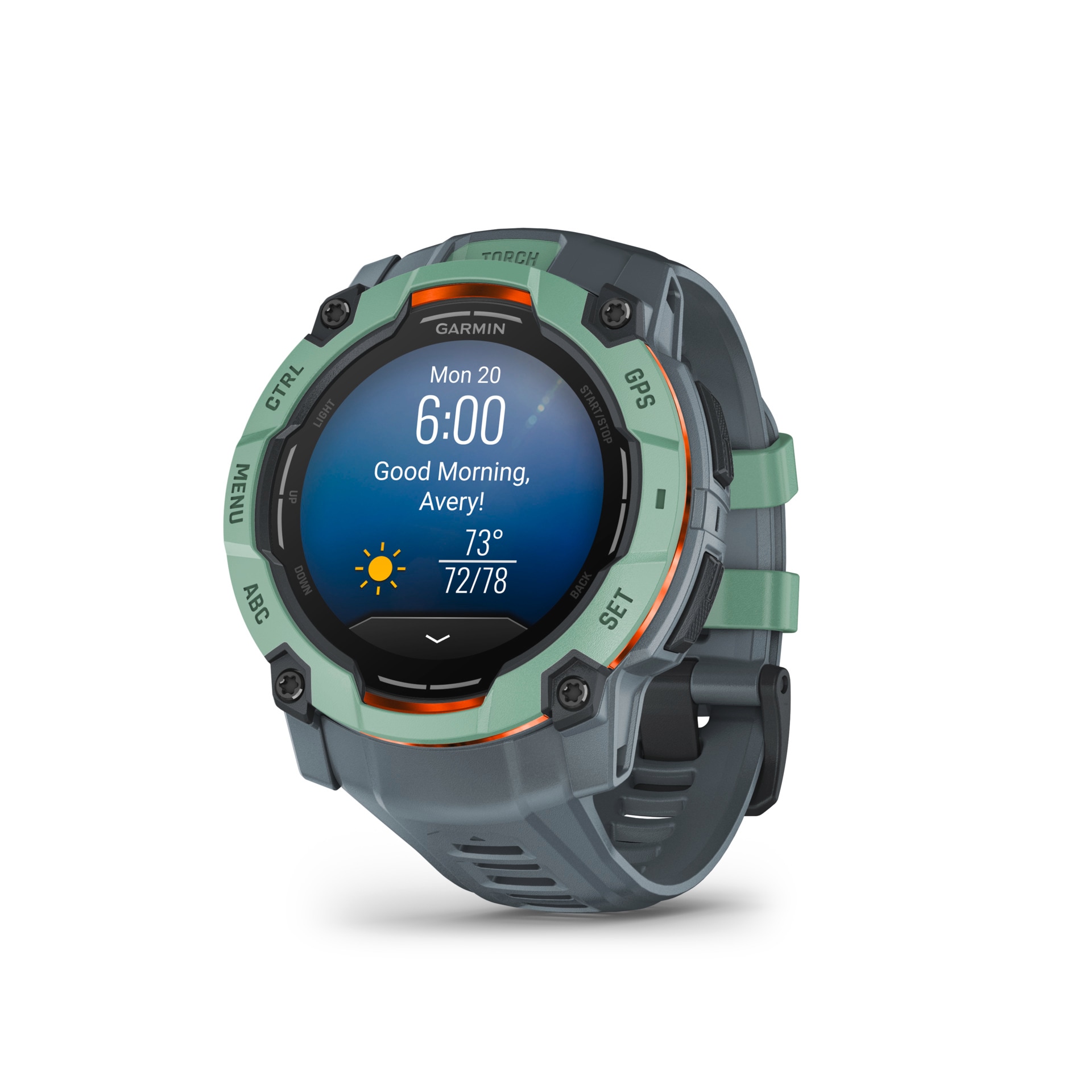 GARMIN Kinder Smartwatch "Instinct 3 AMOLED 50mm", grau, Smartwatches