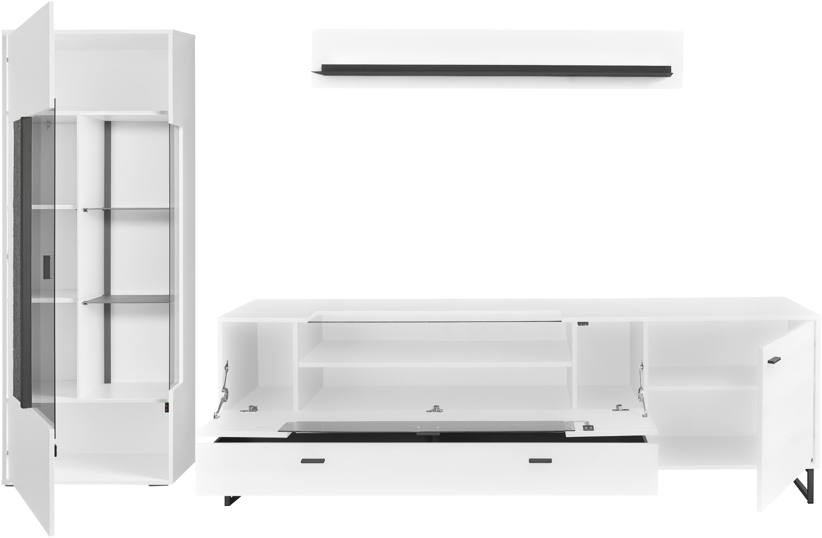 Thumbnail - set one by Musterring TV-Wand "Deltona" 3 Stk. tlg.