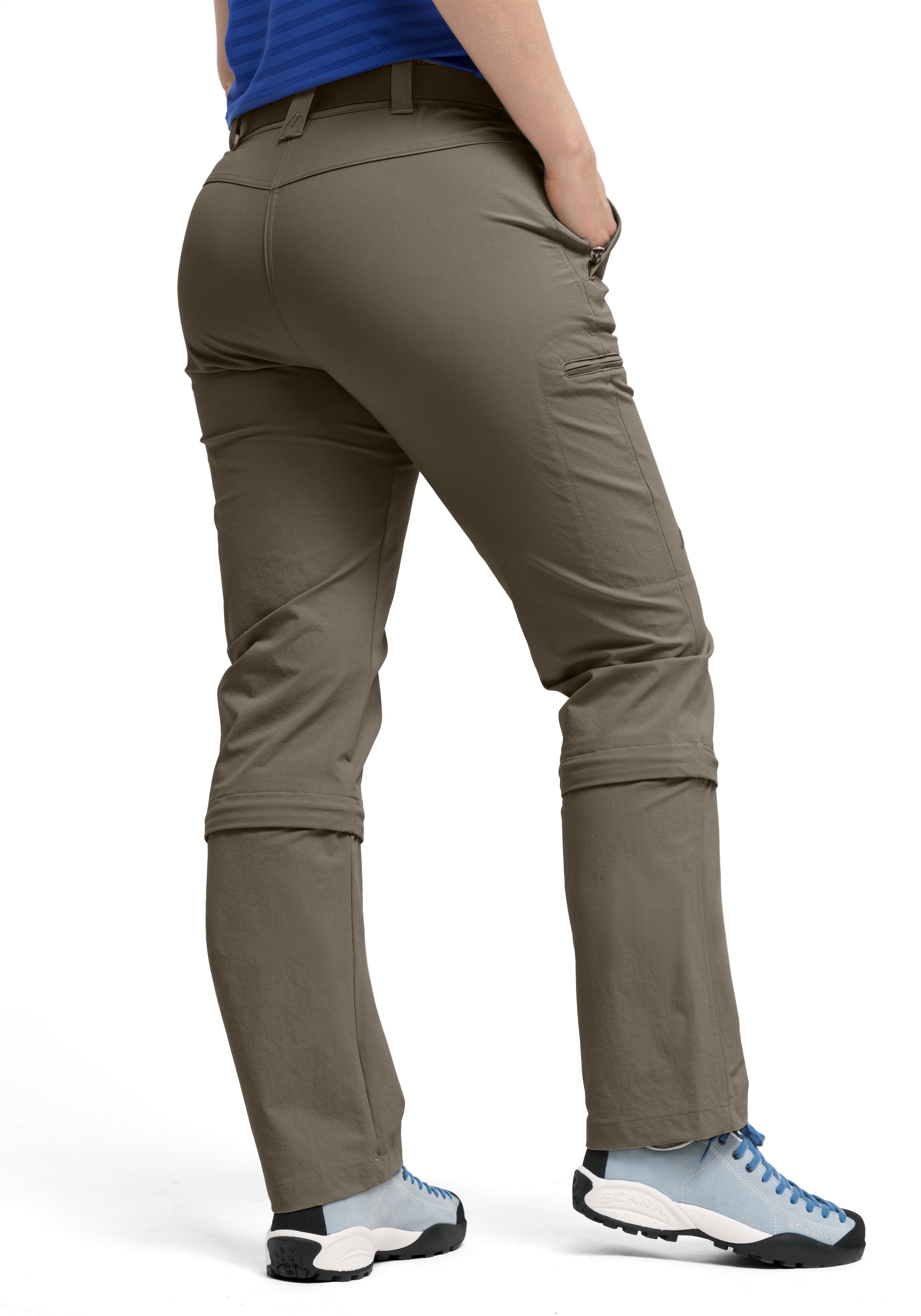 Maier Sports Funktionshose »Arolla«, Damen Wanderhose, zipp-off Outdoor-Hose, 3 Taschen, Regular Fit