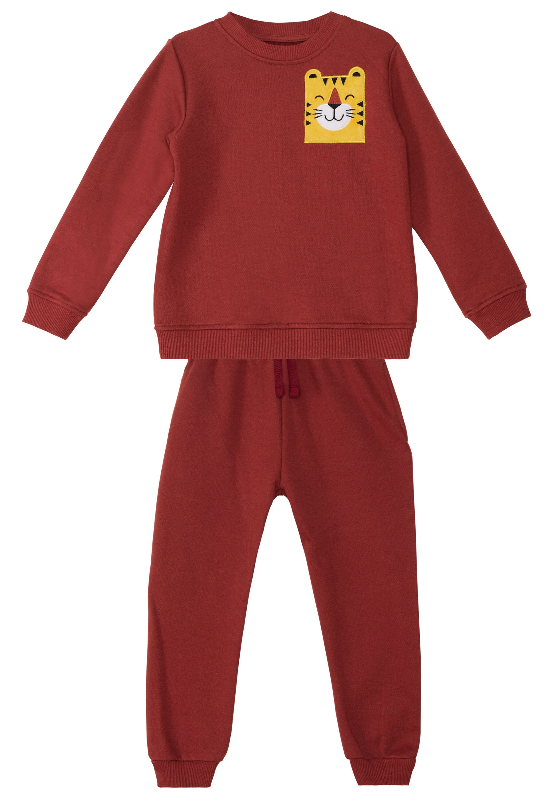 Denokids Hausanzug »Tiger«, (2 tlg.), mit Stickerei