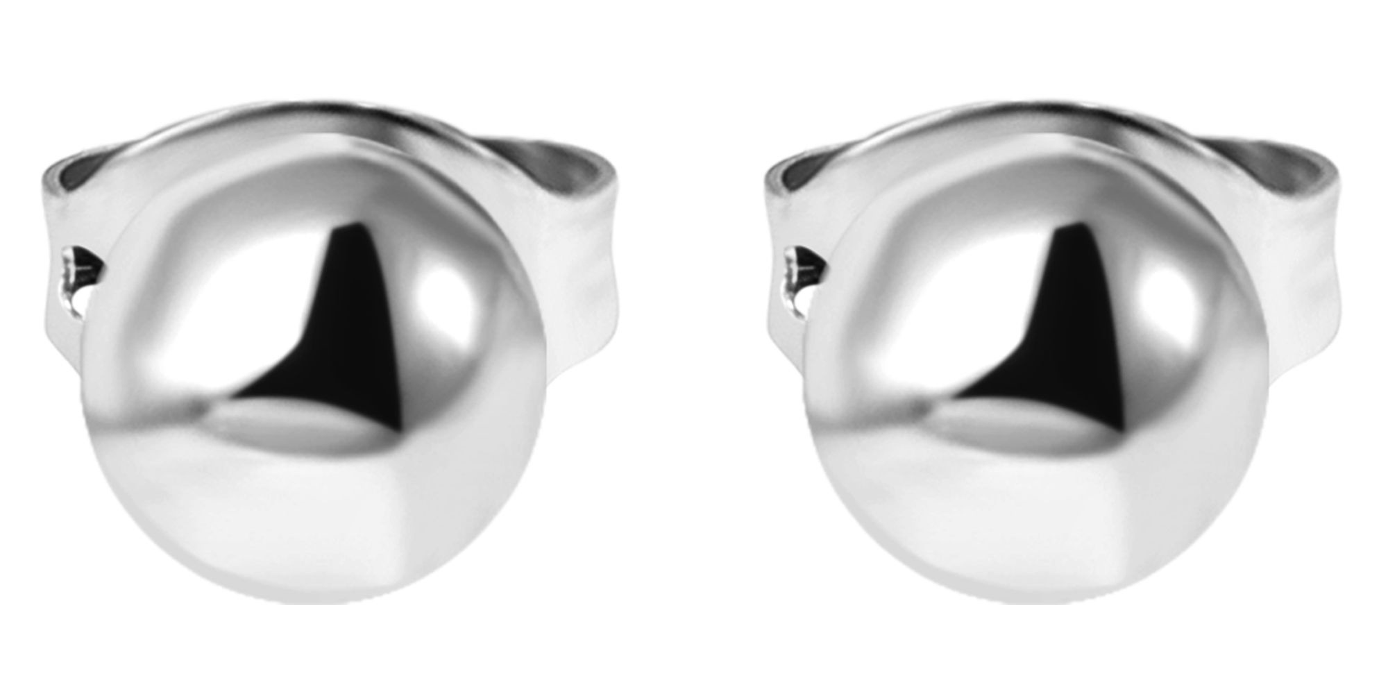 Adelia´s Paar Ohrhänger "Ohrringe – Ohrstecker aus Titan" Ideal zum Verschenken – schlicht und stilvoll