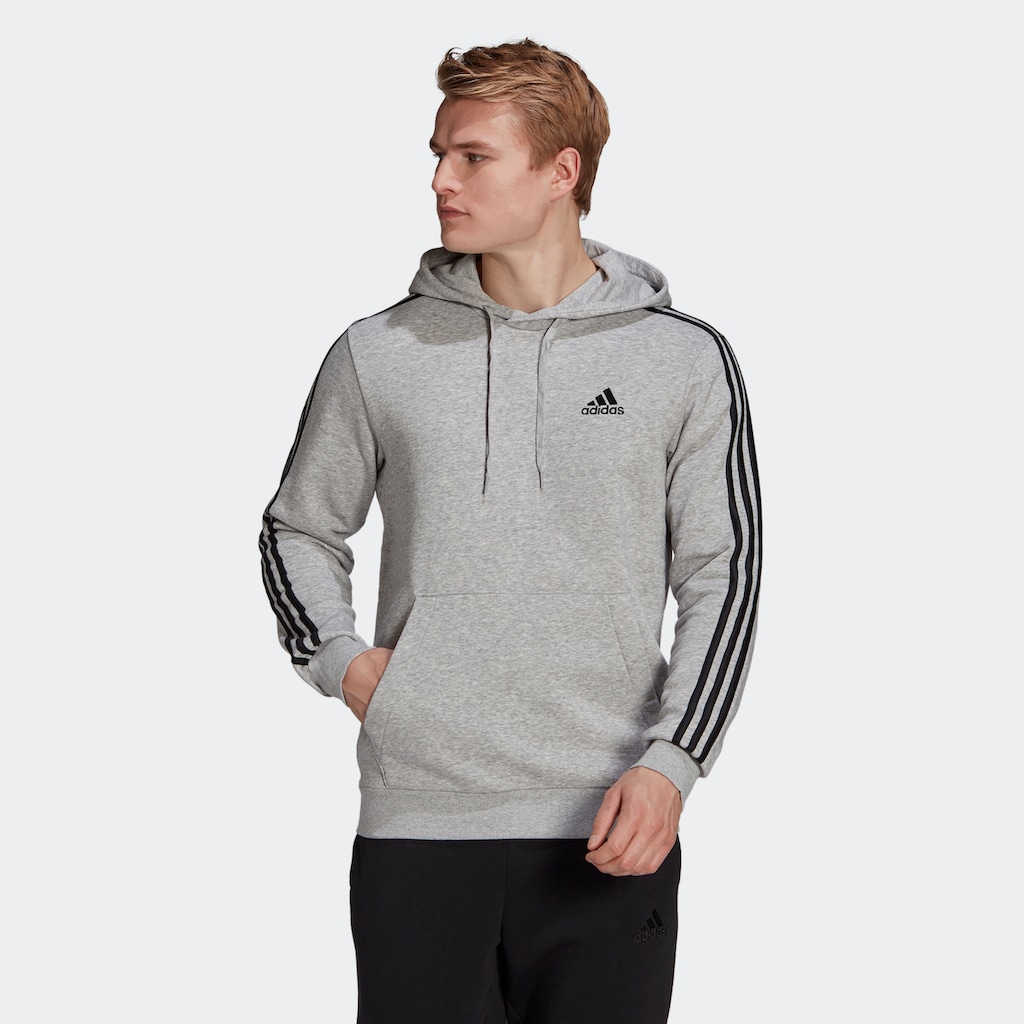 adidas Sportswear Kapuzensweatshirt »ESSENTIALS FLEECE 3STREIFEN HOODIE«