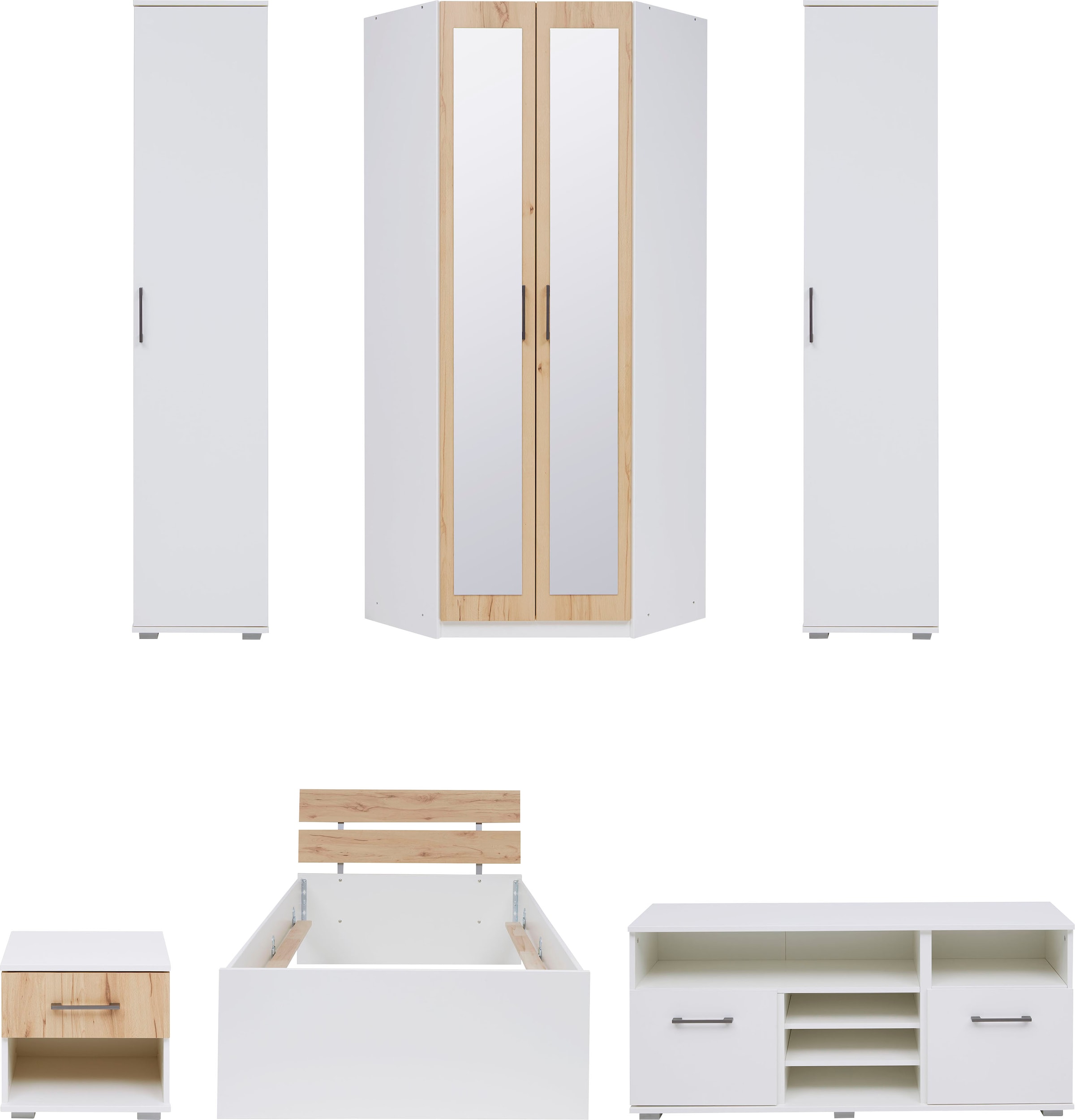 Set BAUR 6-teiliges | priess Jugendzimmer-Set (6 »Lissabon«, St.),