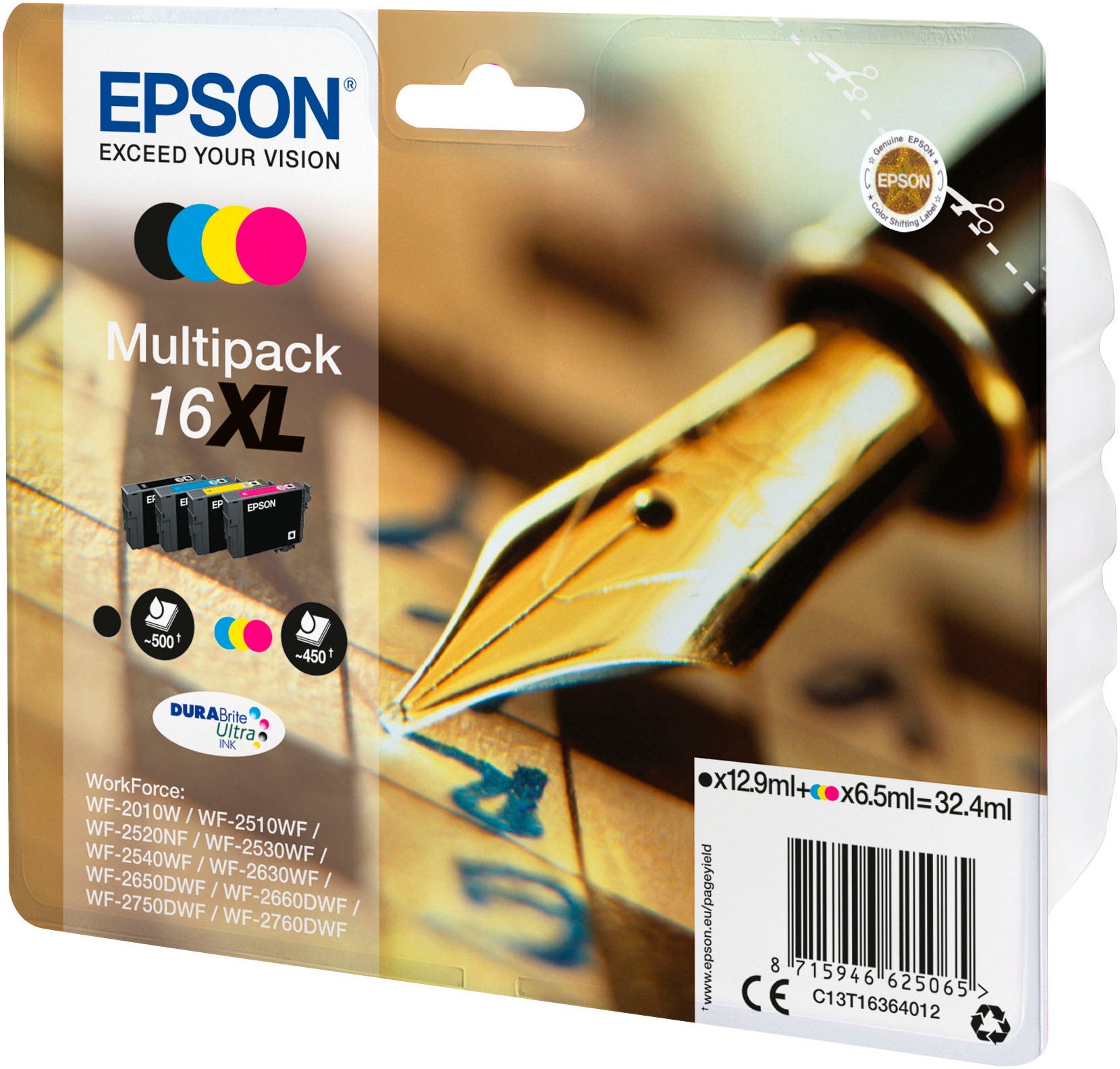 Epson Tintenpatrone »604 Druckerpatrone«