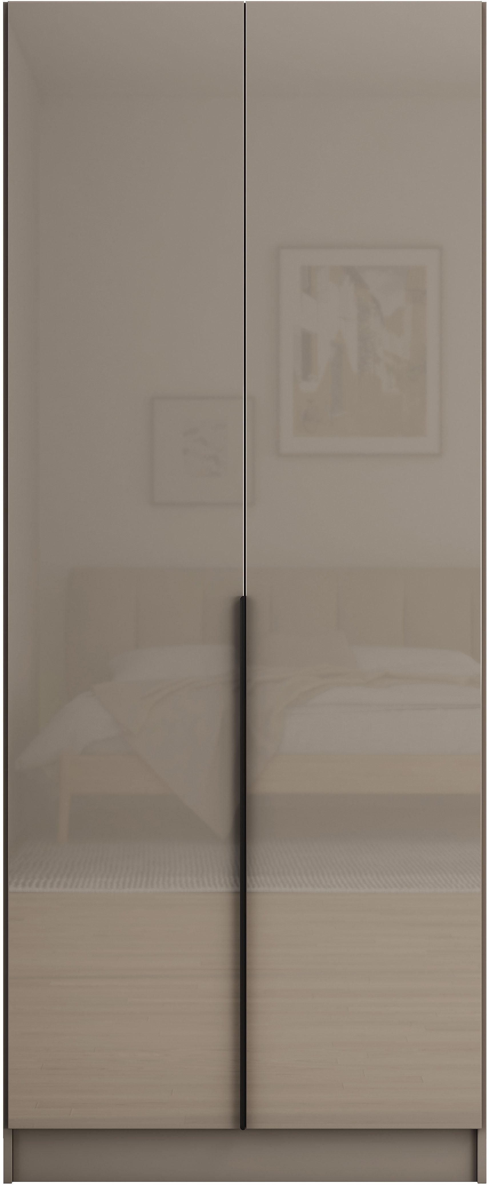 OTTO home Kleiderschrank "Annor Schlafzimmerschrank Breite 82cm hochglanz Schrank Garderobe"