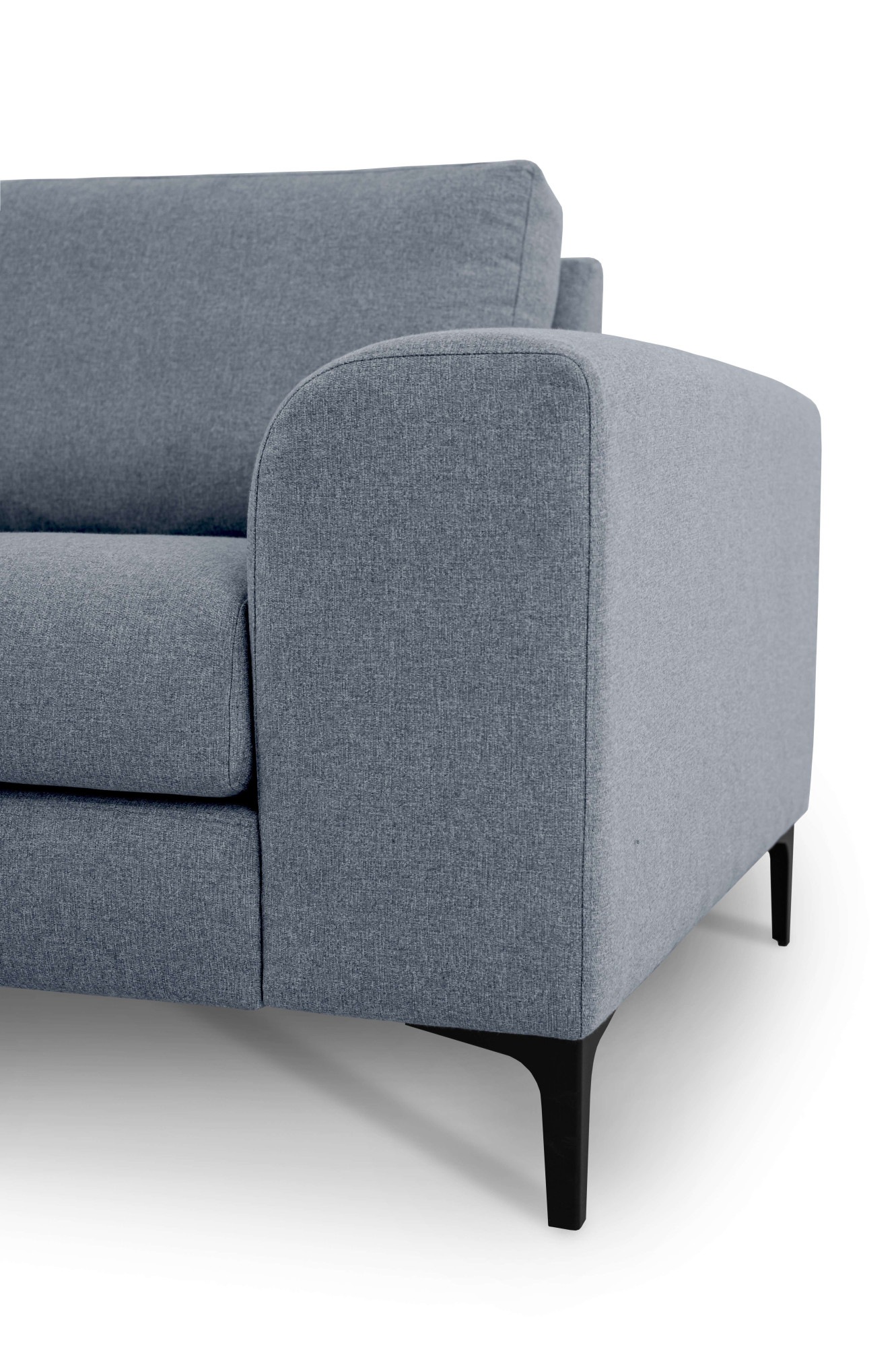 INOSIGN Ecksofa »Henry«, mit Metallbeinen, in modernem Design