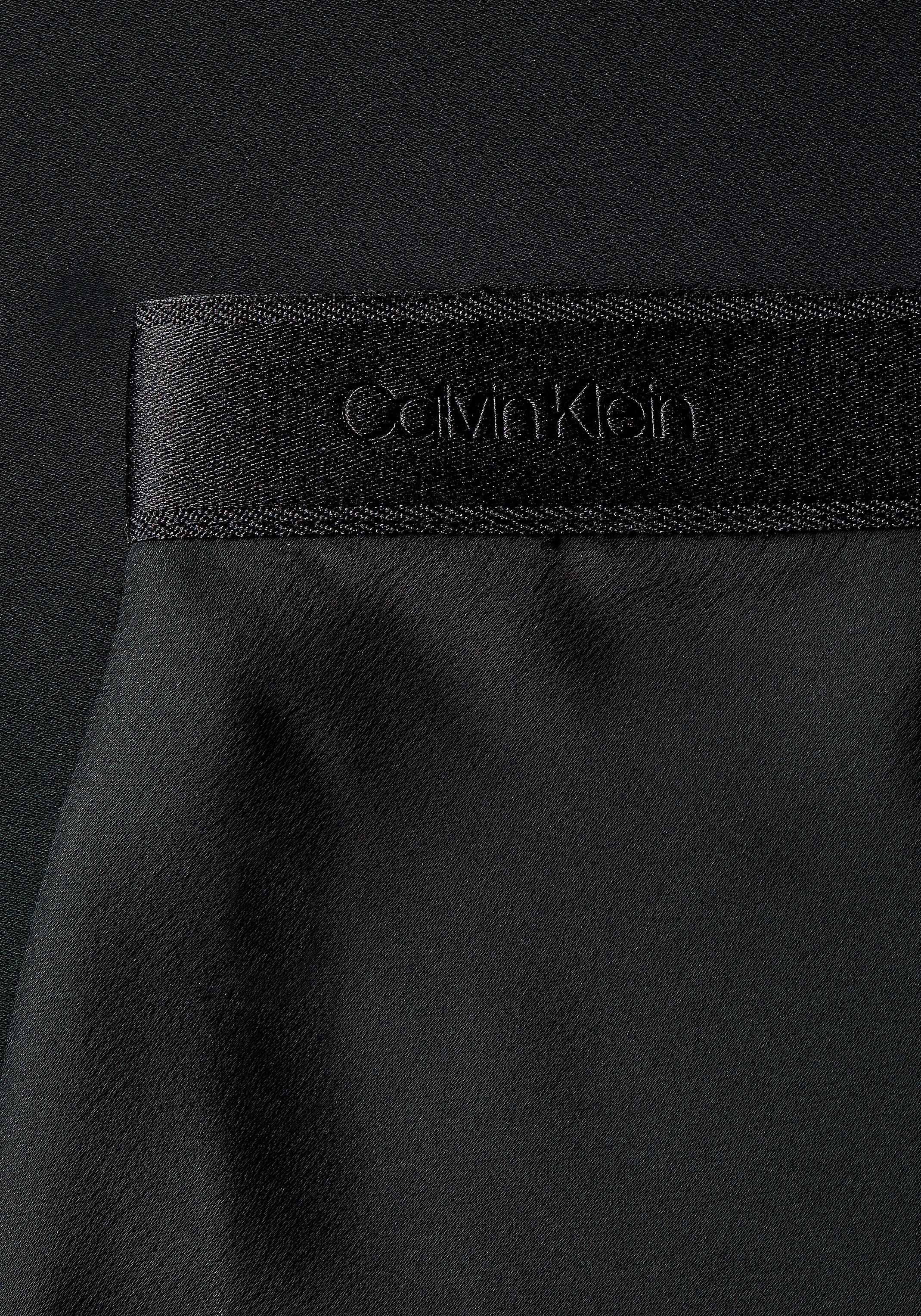 Calvin Klein Webrock »RECYCLED CDC BIAS CUT MIDI SKIRT«, mit Calvin Klein  Elastiktape in der Taille kaufen | BAUR