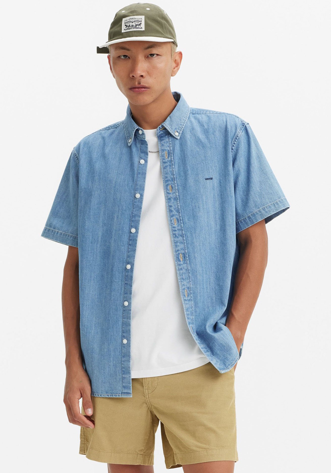 Levi's® Jeanshemd SS AUTHENTIC BUTTON DOWN günstig online kaufen