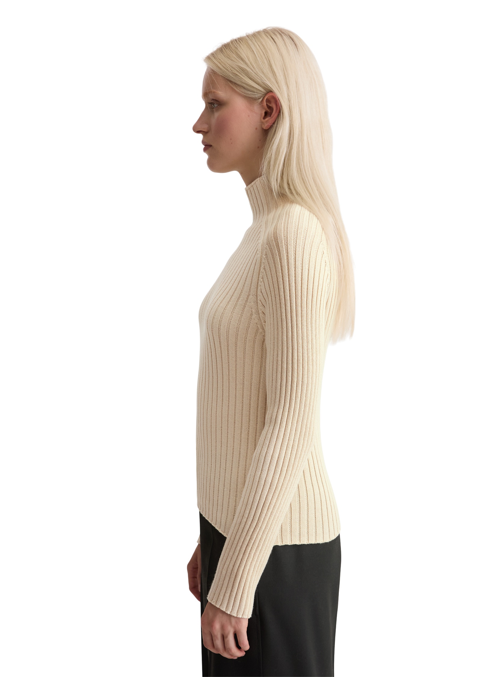 Marc O'Polo Stehkragenpullover »aus Heavy Weight Cotton«