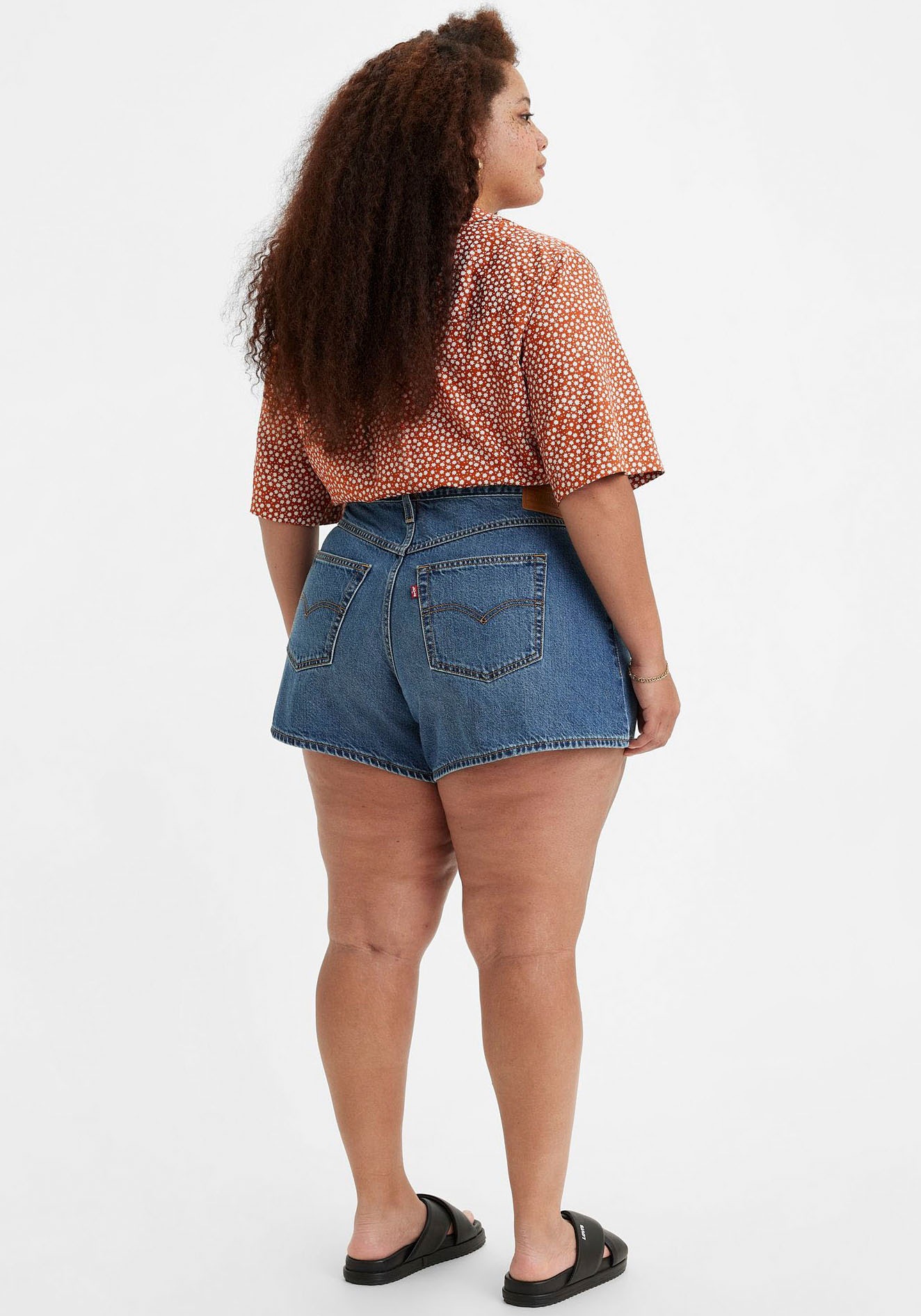 Levi's® Plus Jeansshorts »PLUS 80S MOM SHORT«, Non-Stretch