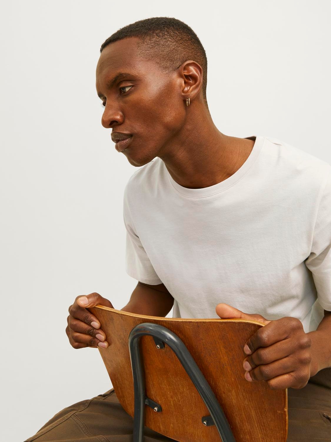 Jack & Jones Rundhalsshirt "JJEORGANIC BASIC TEE SS O-NECK NOOS" Baumwolle, günstig online kaufen