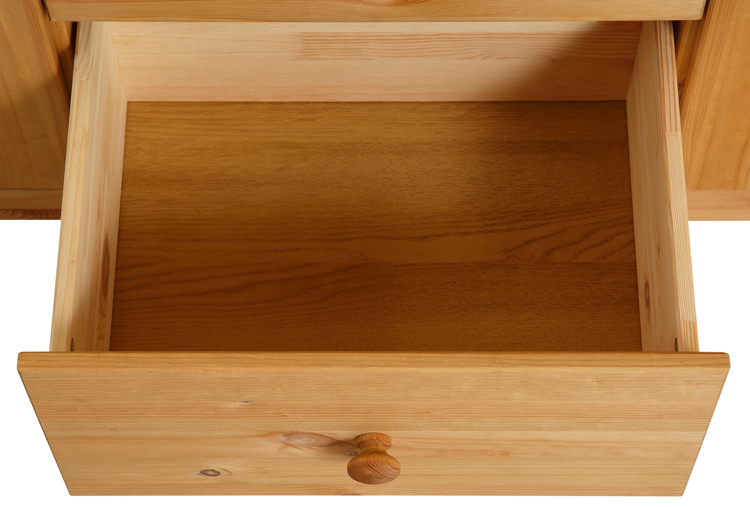 Home affaire Sideboard »Pöhl«, 140 cm breit, aus massiver Kiefer