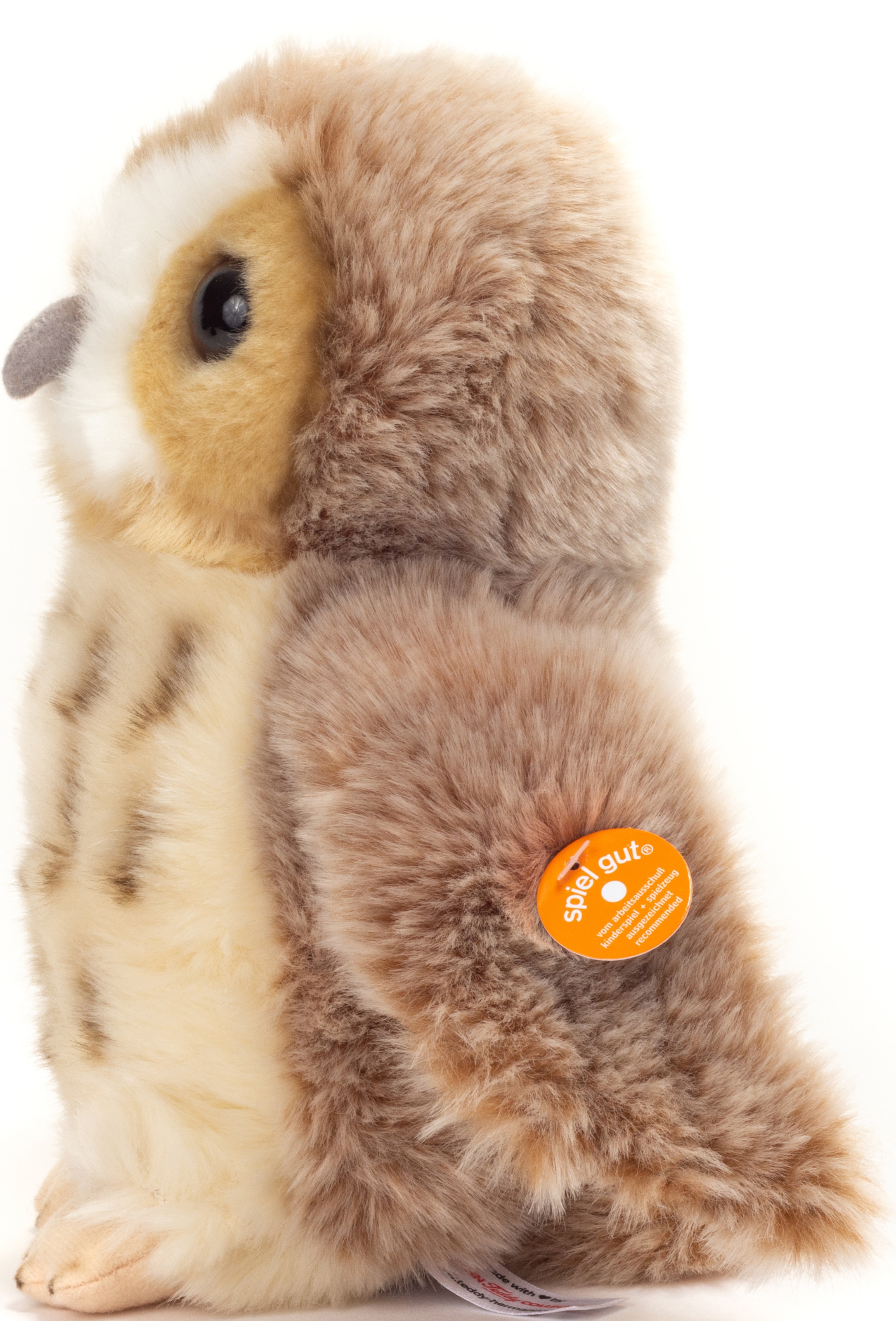 Teddy Hermann® Kuscheltier »Eule, 20 cm«, zum Teil aus recyceltem Material