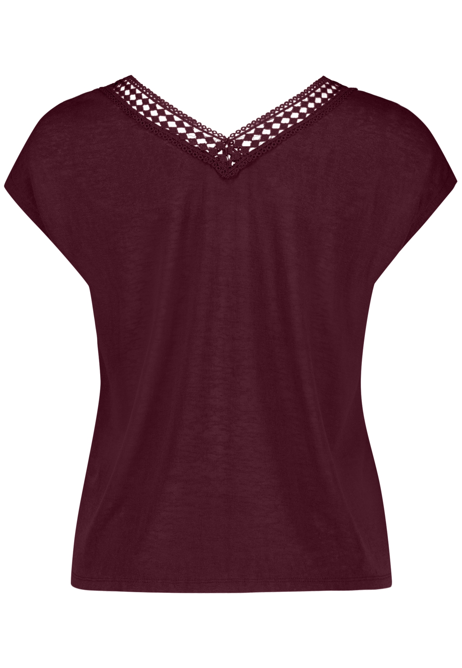 Zero T-Shirt »Damen mit V-Ausschnitt« 1 Spitze