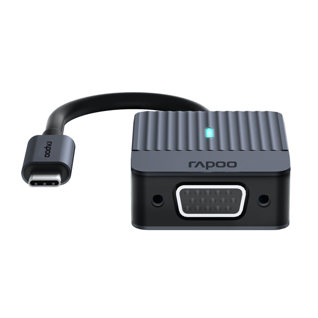 Rapoo USB-Adapter »UCA-1003 USB-C Adapter, USB-C auf VGA, Grau« USB-C zu VGA 15 cm