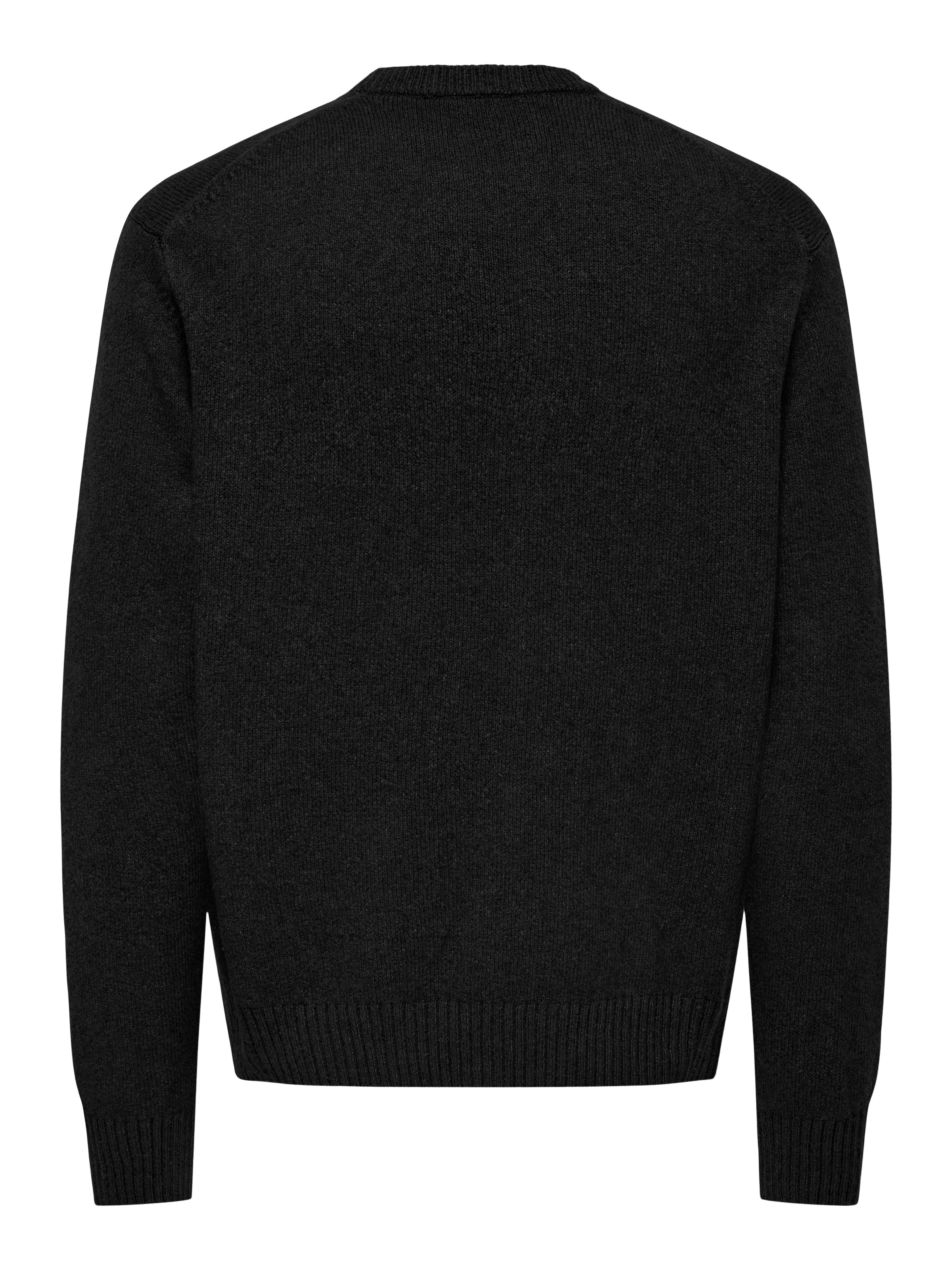 ONLY & SONS Rundhalspullover "ONSJAMES RLX CREW KNIT" Baumwollmischung, rel günstig online kaufen