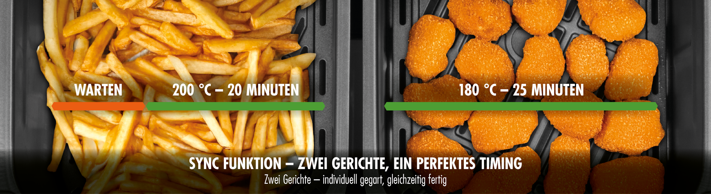 Gastroback Heißluftfritteuse »42585 HEAT & CRISP FAMILY 8 L« 2900 W