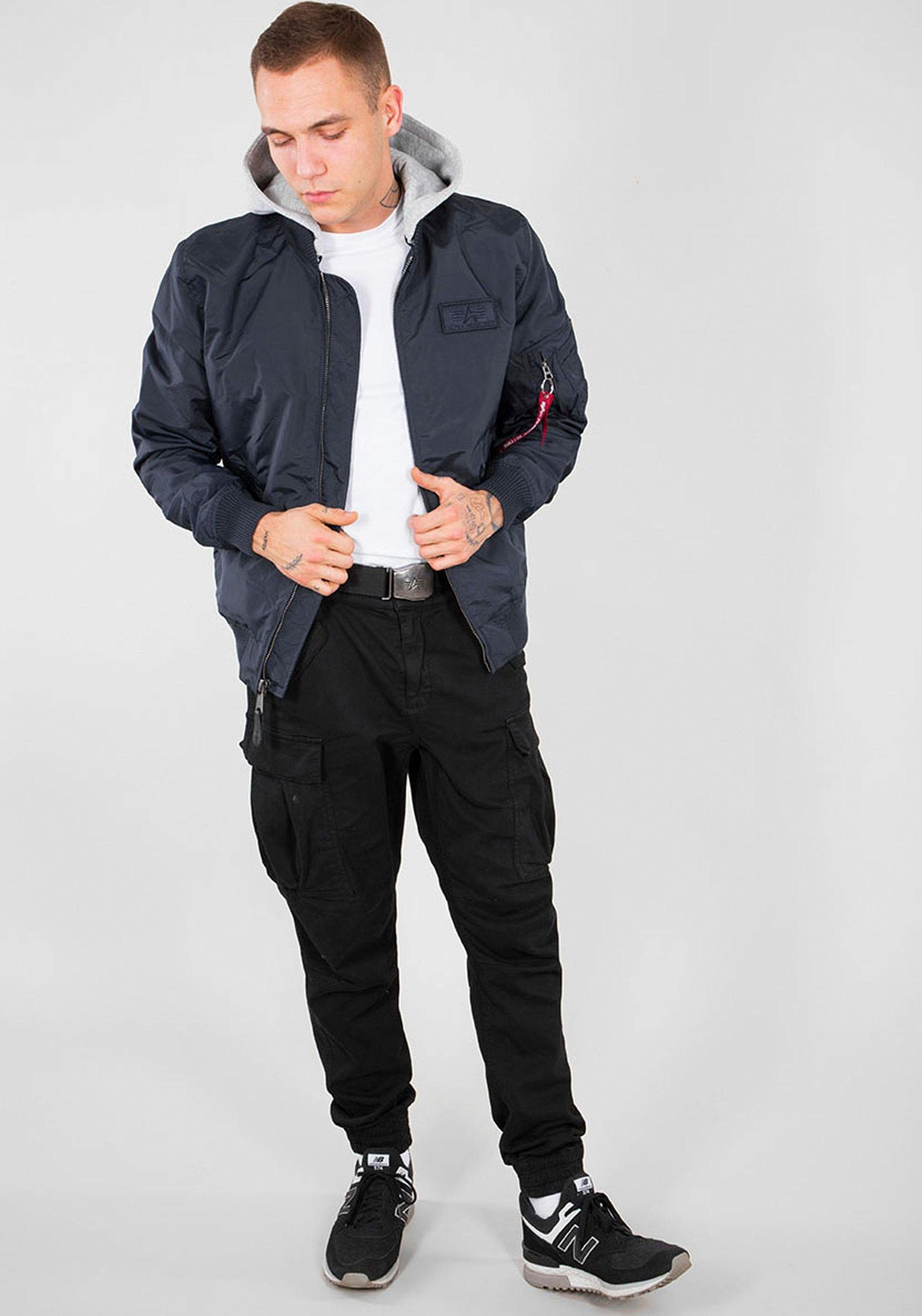 Alpha Industries Bomberjacke »MA-1 TT HOOD«, mit Kapuze