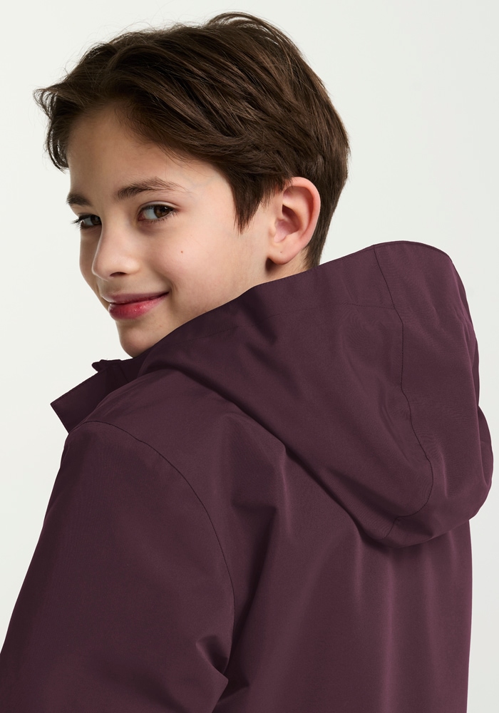 Jack Wolfskin Outdoorjacke »CANVEY JKT KIDS«, mit Kapuze