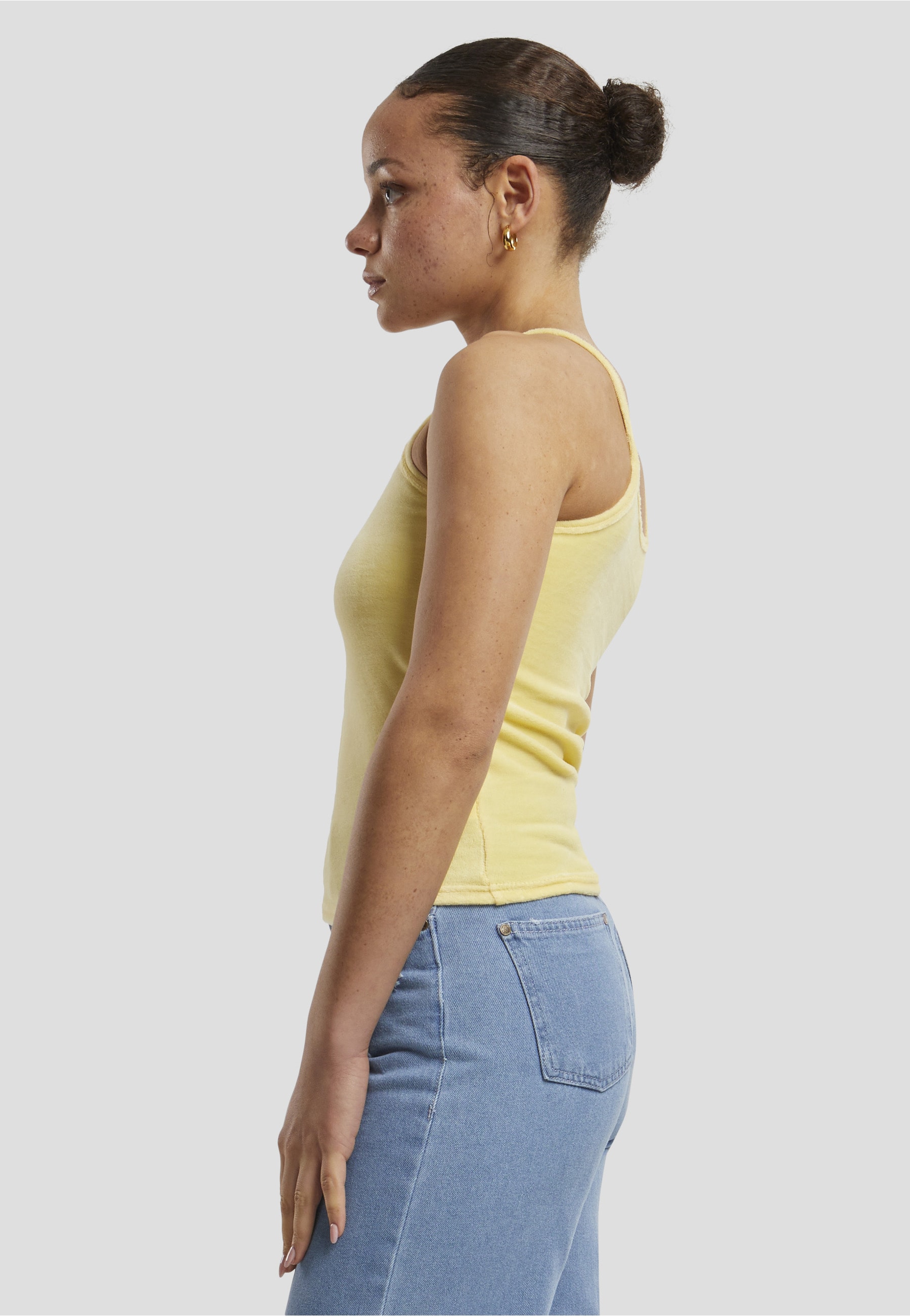 Karl Kani Tanktop »Karl Kani Damen KKWQ22116YLW Small Signature Nicki Top« 1 Stk.