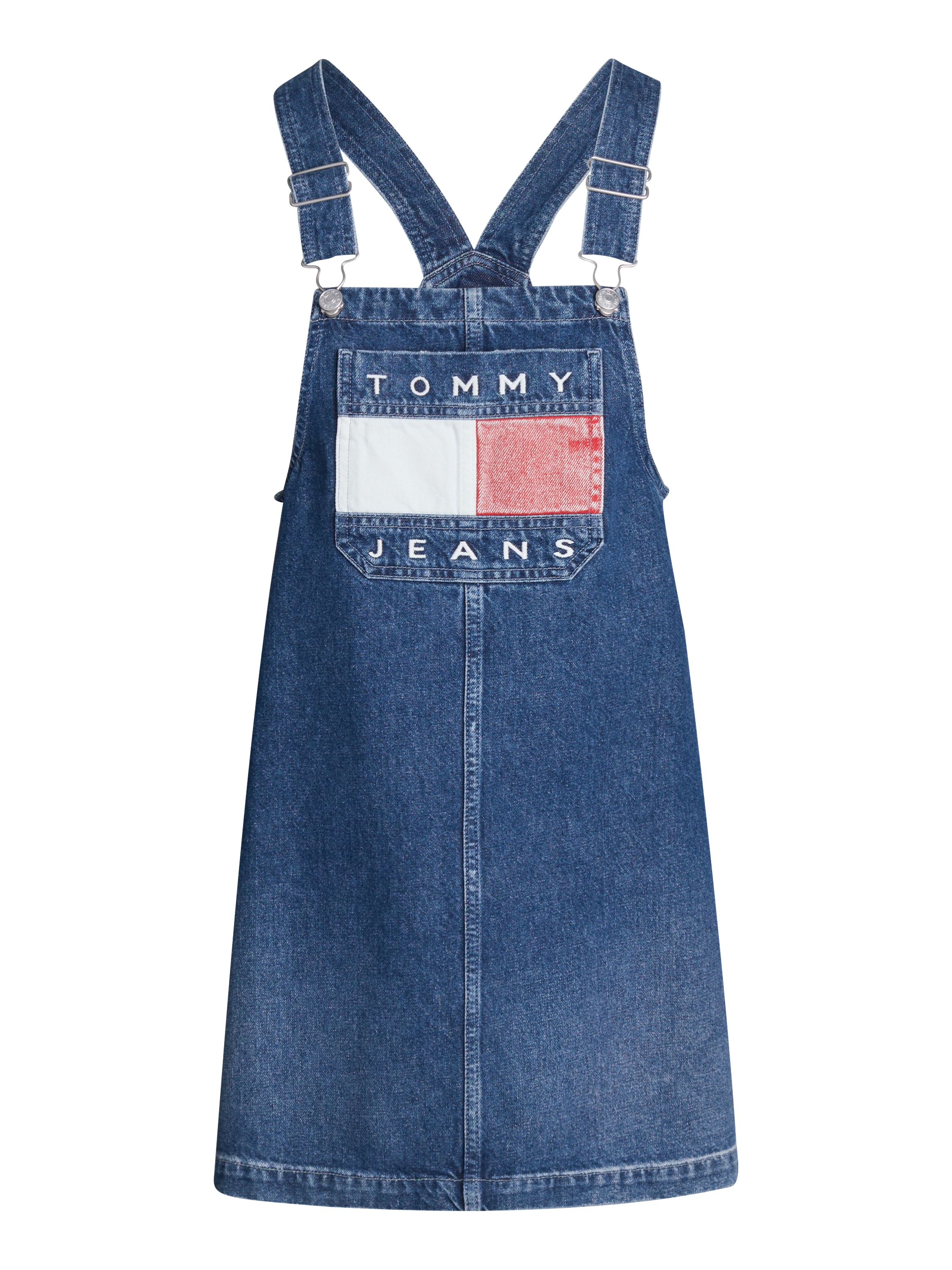 Tommy Jeans Curve Latzkleid »PINAFORE DRESS DH6031 EXT«, in Großen Größen