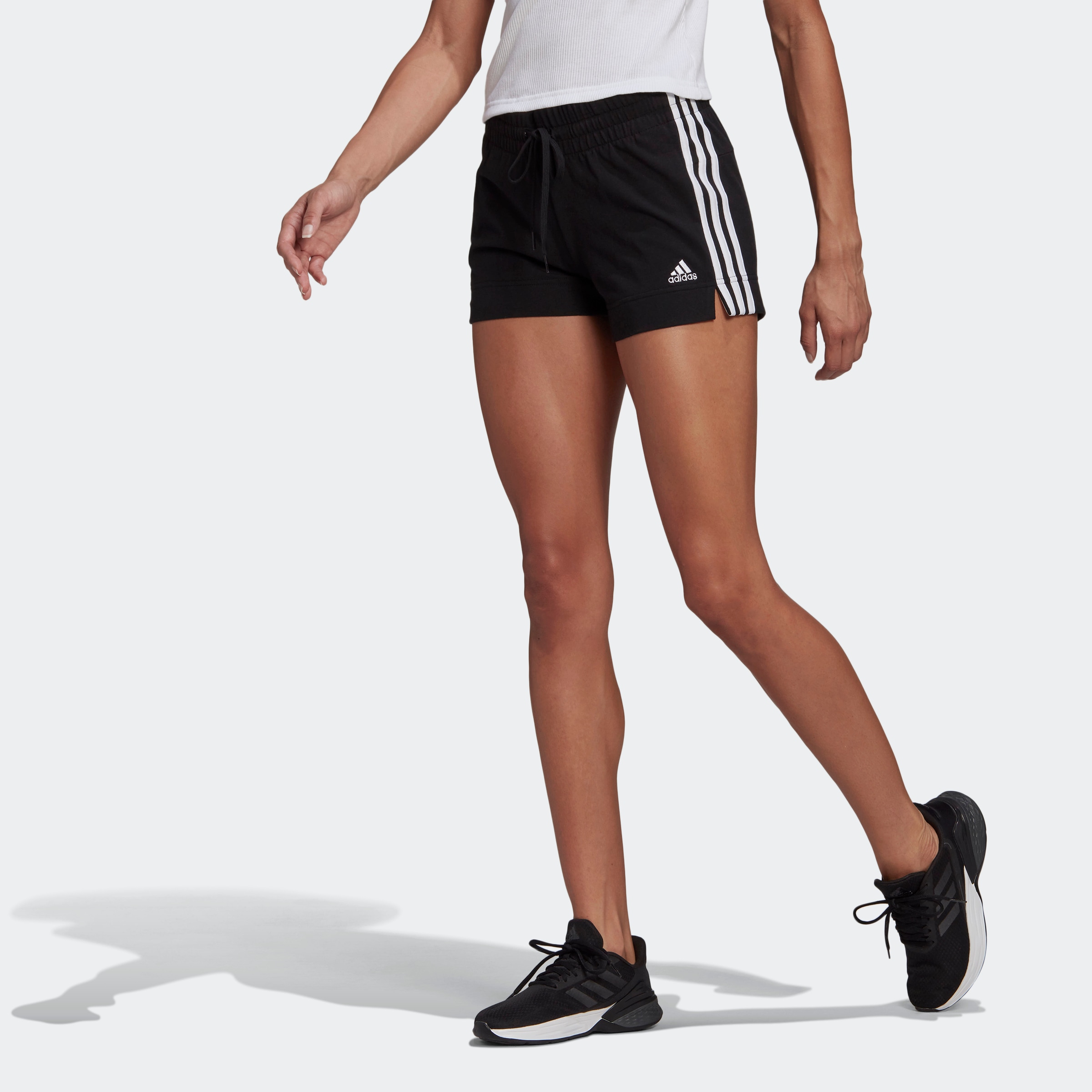 adidas Sportswear Shorts "ESSENTIALS SLIM 3-STREIFEN", (1 tlg.)