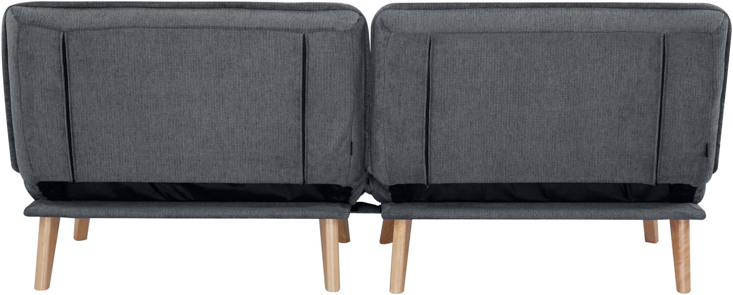 INOSIGN Sessel »DELANEY Schlafsofa, bestehend aus 2 Modulen, mit Schlaffunktion«, Bettsofa, Schlafsessel, Klappsofa, erweiterbar, in Webstoff