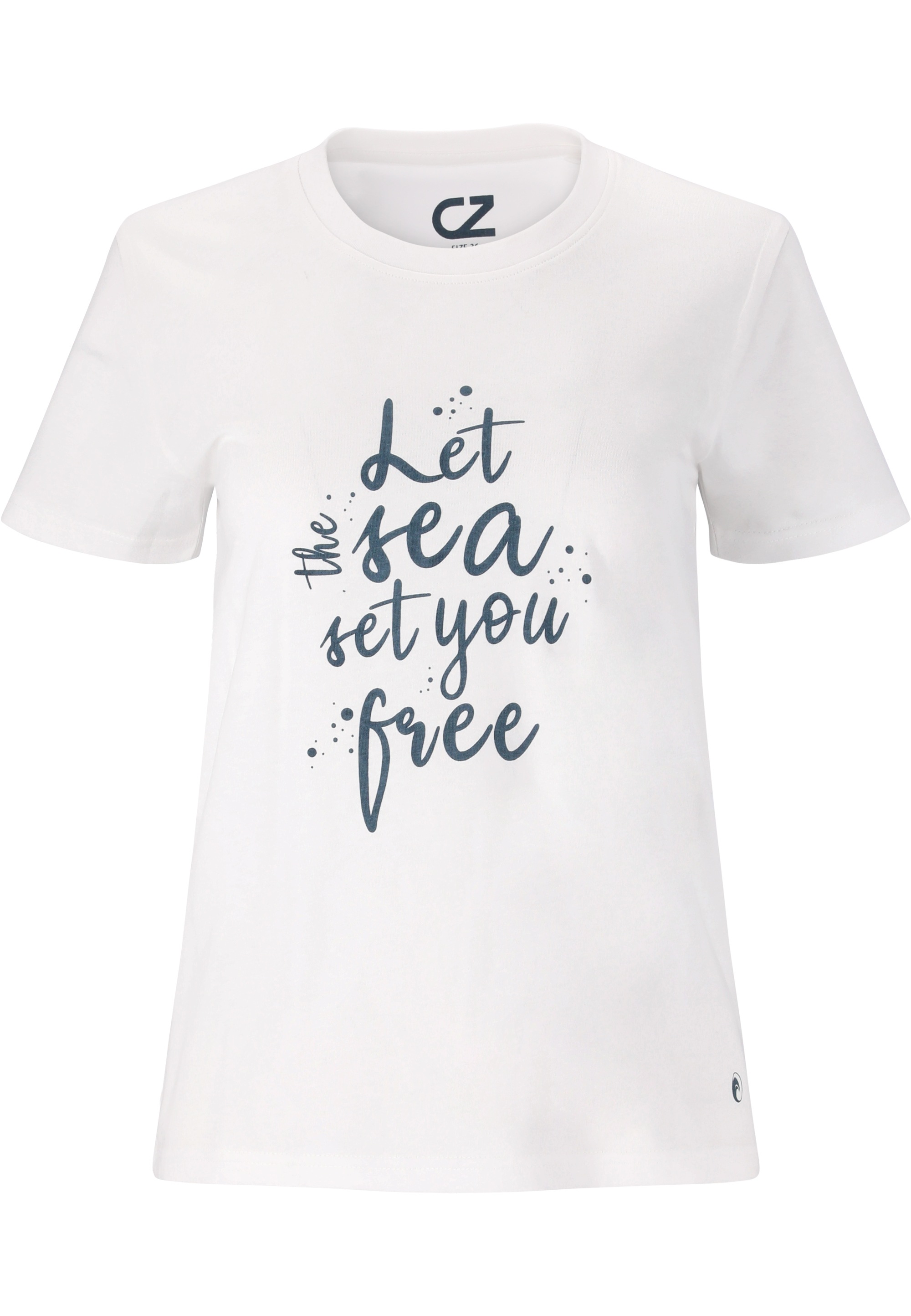 CRUZ T-Shirt »Carmen«, Bequem und mit modischem Print
