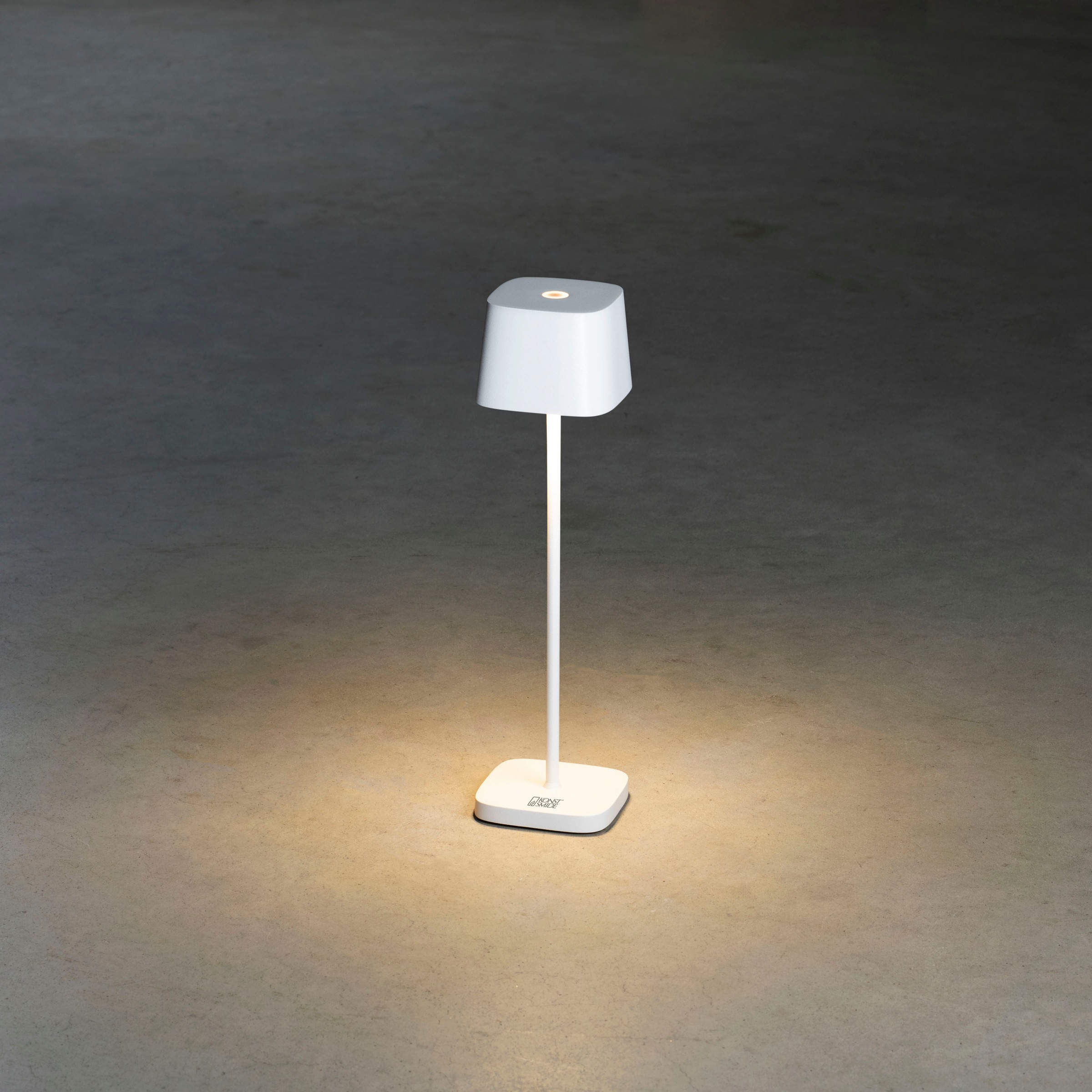 KONSTSMIDE LED Tischleuchte »Capri-Mini«, Leuchtmittel LED-Modul | LED fest integriert, Capri-Mini USB-Tischleuchte, 2700/3000K, dimmbar, eckig