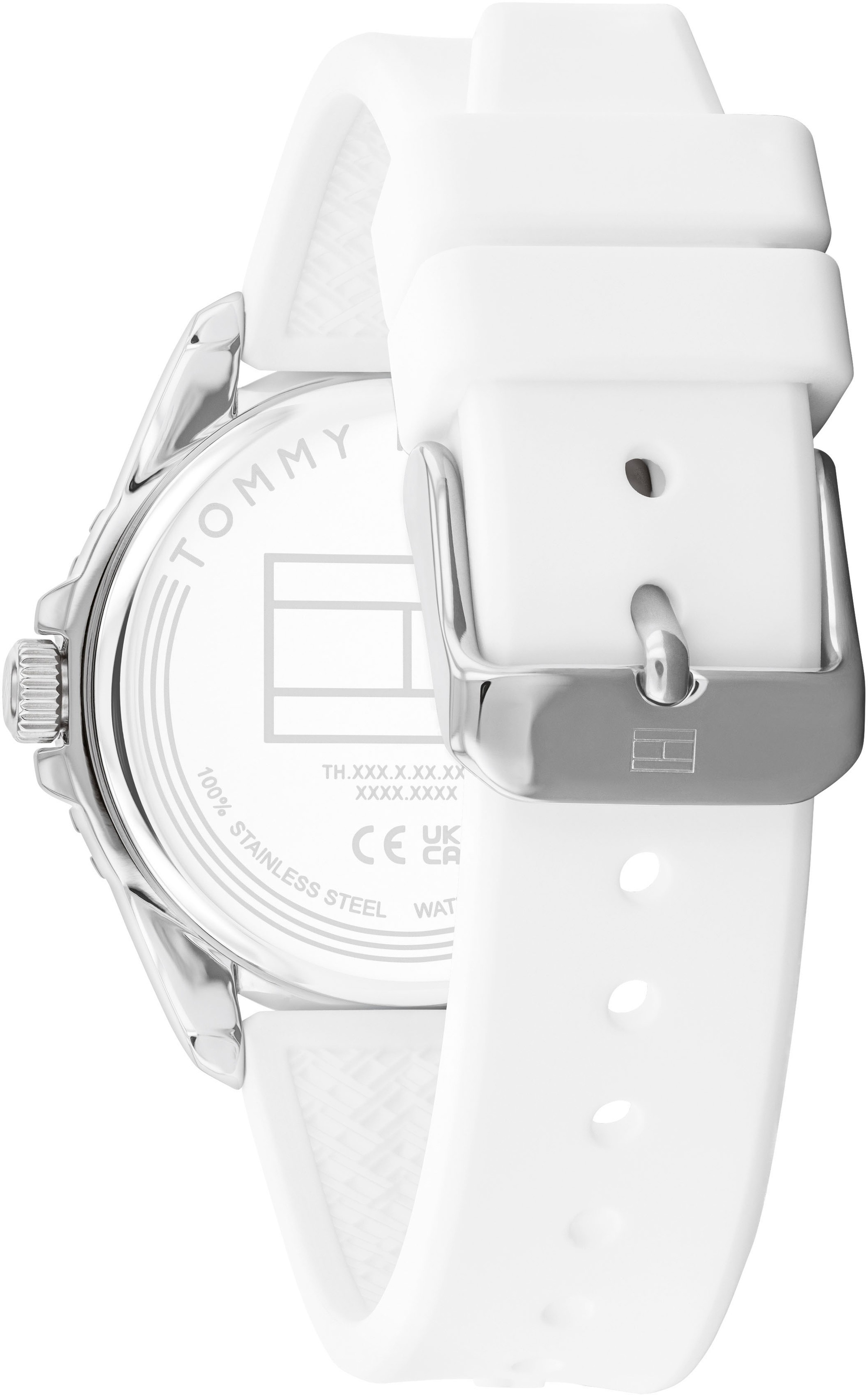 Tommy Hilfiger Quarzuhr »KIDS«, Armbanduhr, Silikonarmband, analog, ideal auch als Geschenk