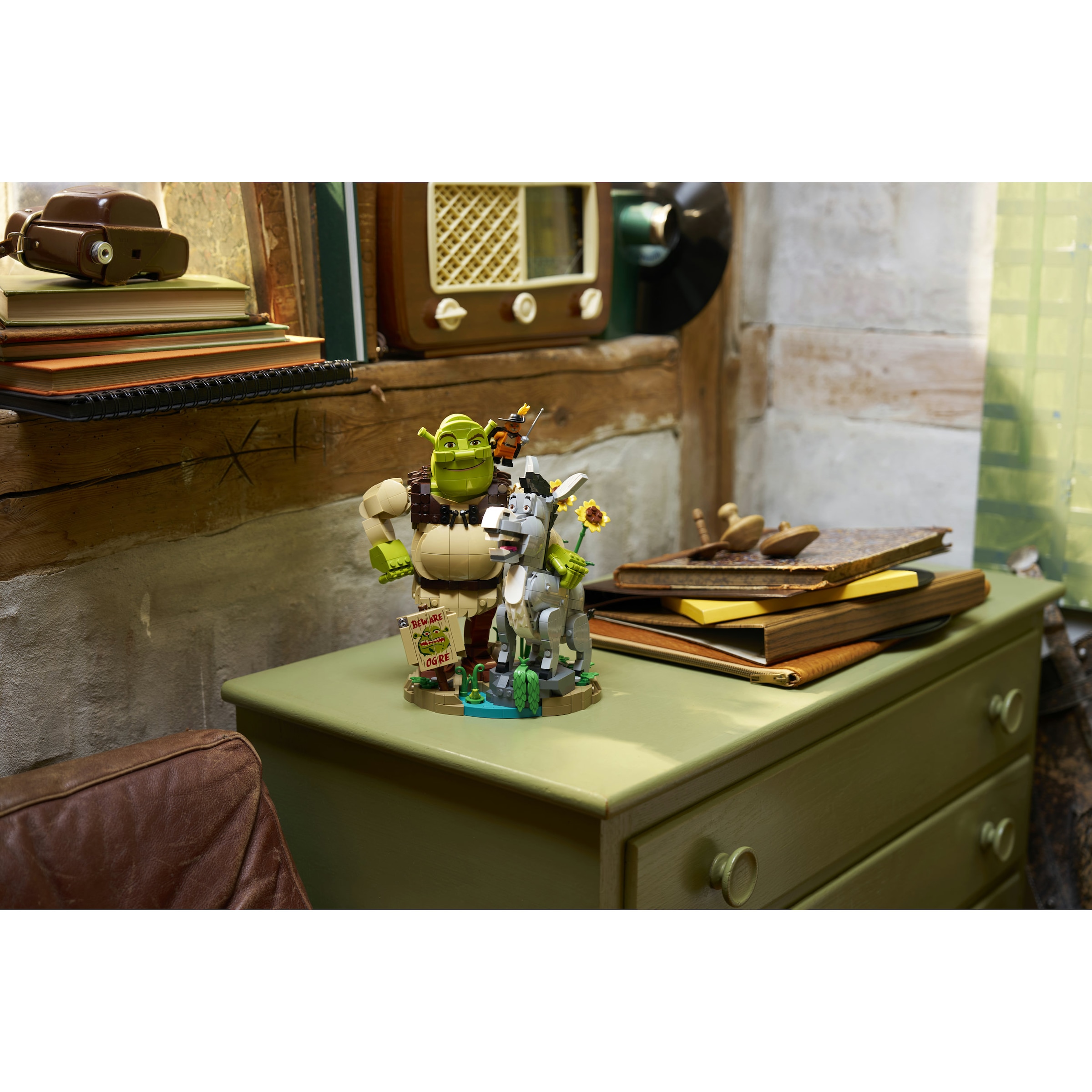 LEGO® Konstruktionsspielsteine »Shrek, Esel und Der Gestiefelte Kater (72423), LEGO Shrek« Made in Europe