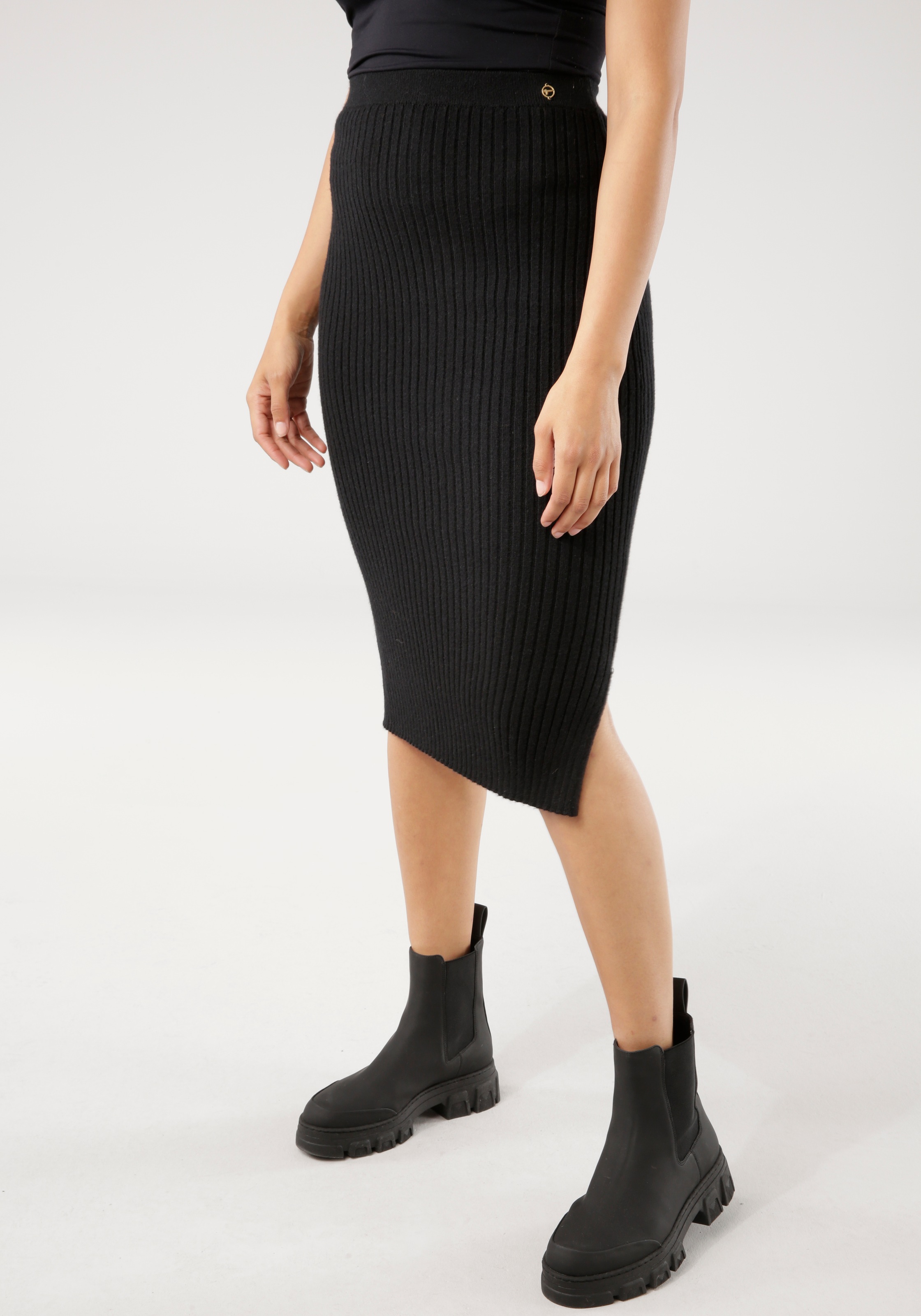 Tamaris Strickrock, aus Rippe - NEUE KOLLEKTION kaufen
