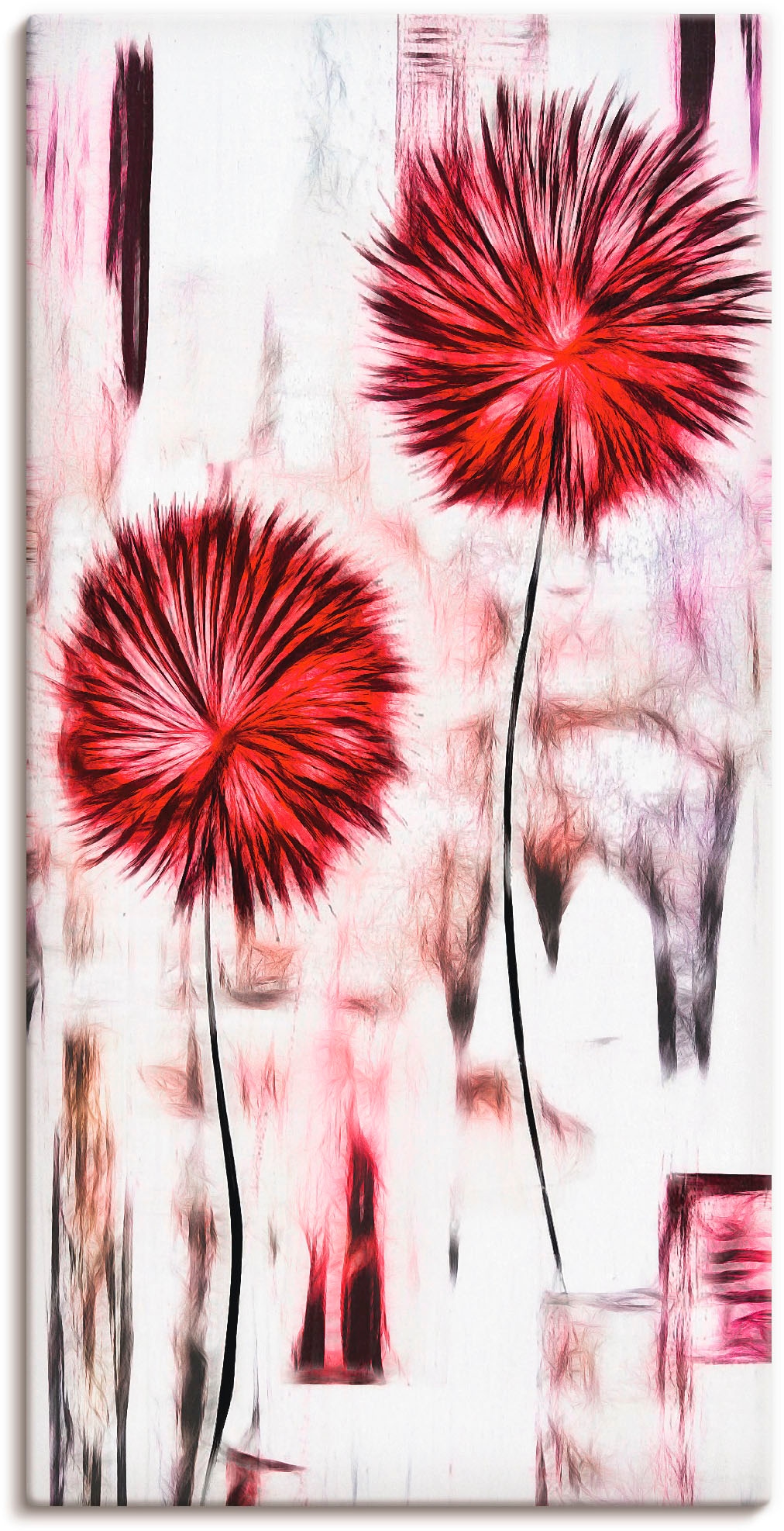 Artland Wandbild "Blumen", Blumen, (1 St.), als Alubild, Leinwandbild, Wandaufkleber oder Poster in versch. Größen
