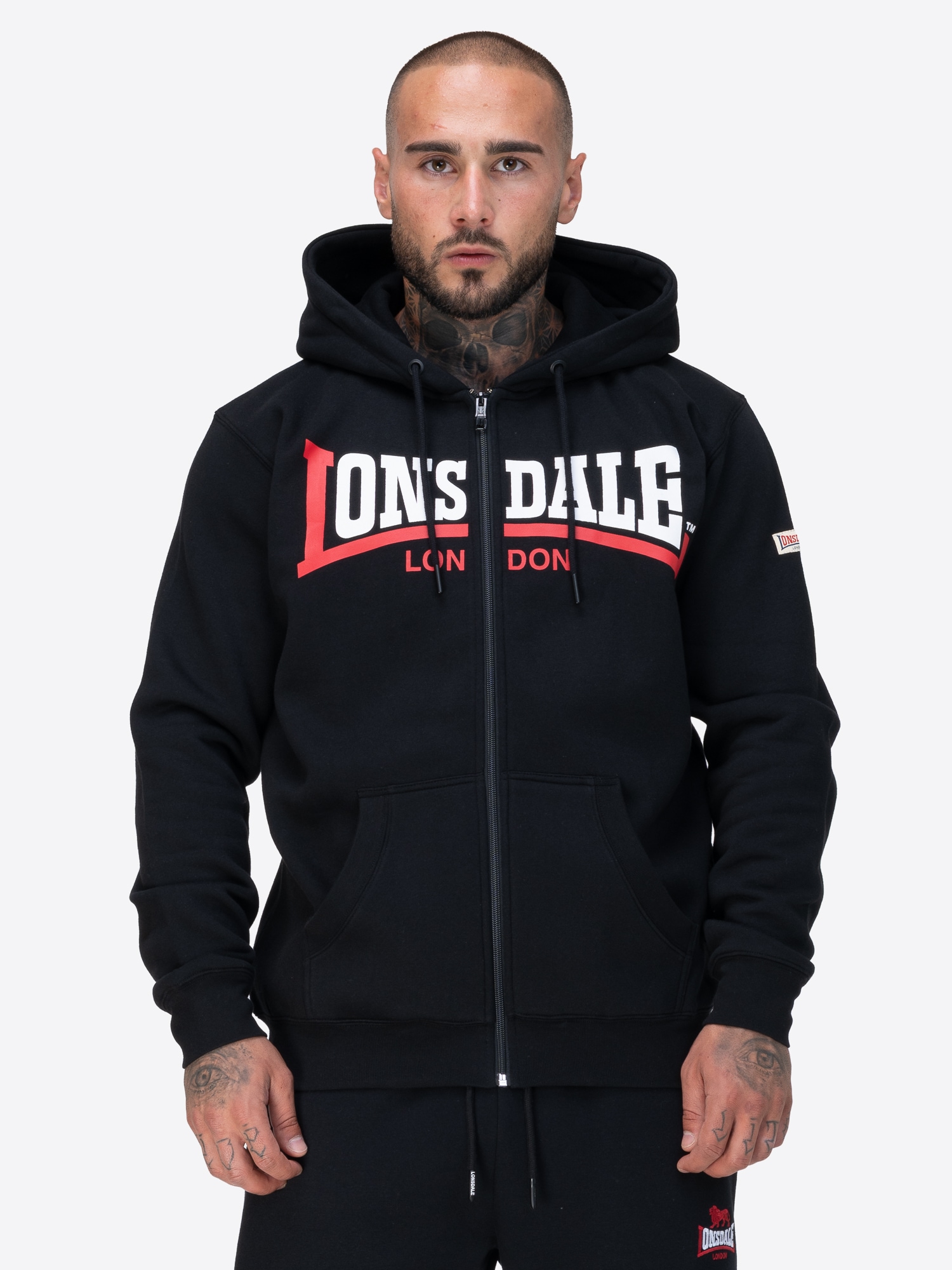 Lonsdale Kapuzensweatjacke "GARRIGILL" 1 Stk. tlg. günstig online kaufen
