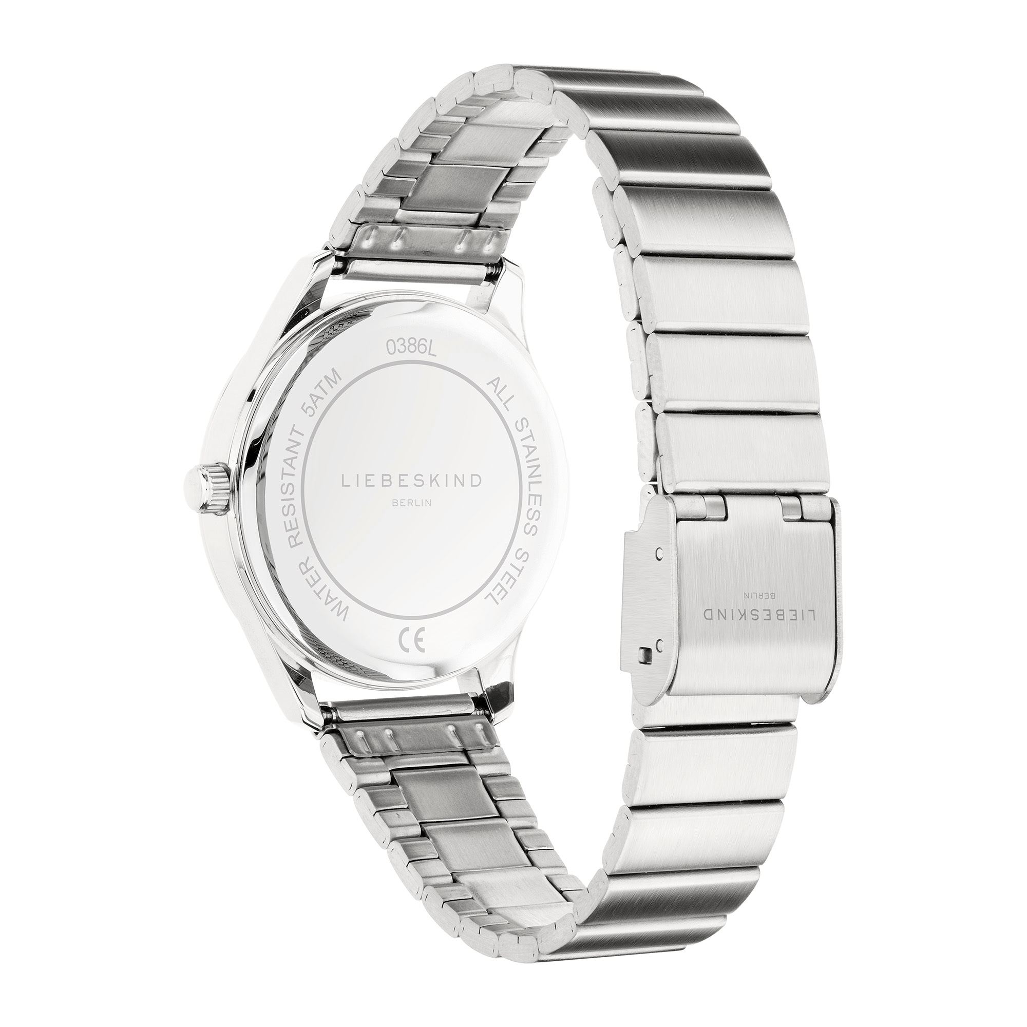 Liebeskind Berlin Quarzuhr »Basic Staples«, Armbanduhr, Damenuhr, Edelstahlarmband, analog