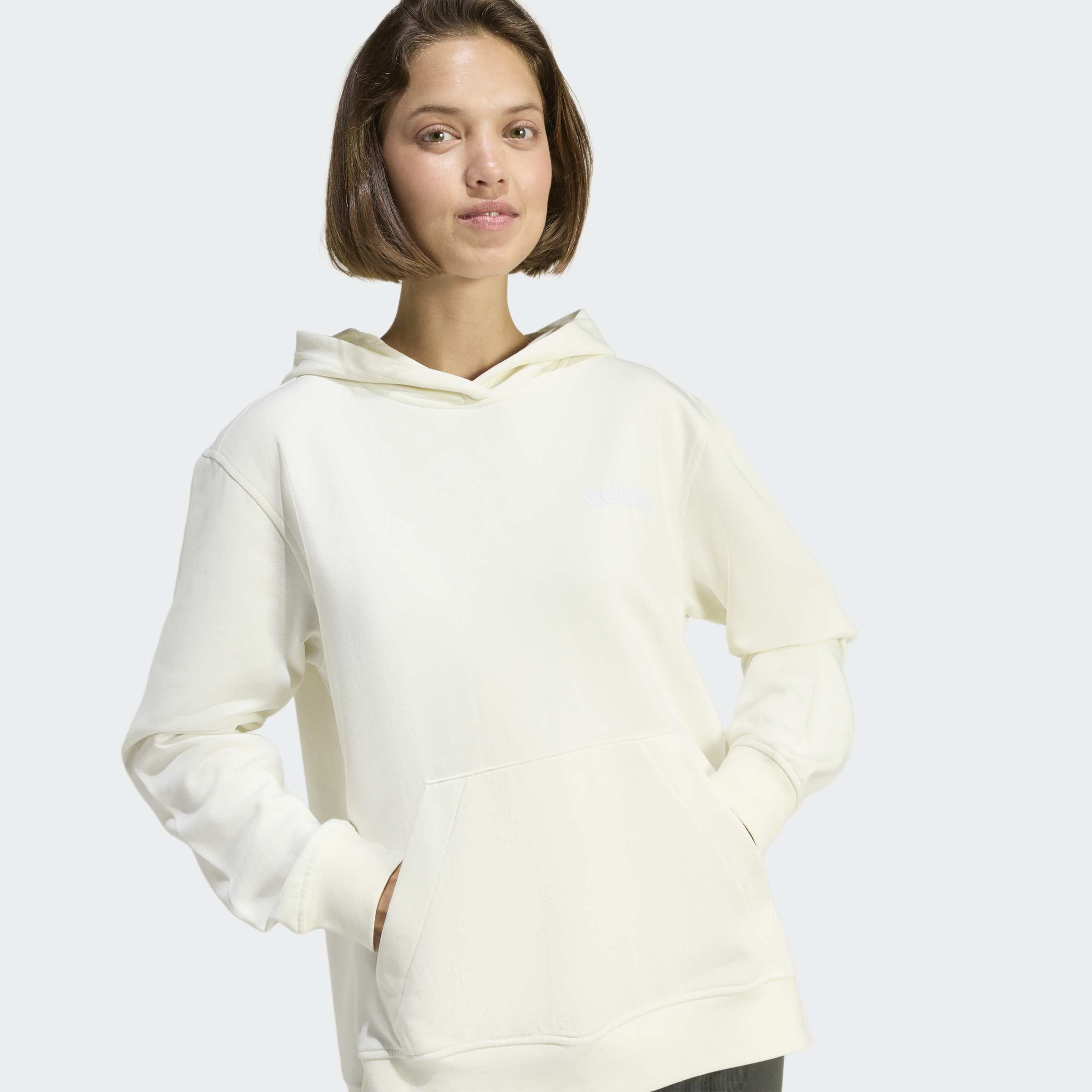 adidas Sportswear Trainingsanzug "W LEISURE TS" 2 zweiteiliges Set, für Erwachsene, aus Baumwolle